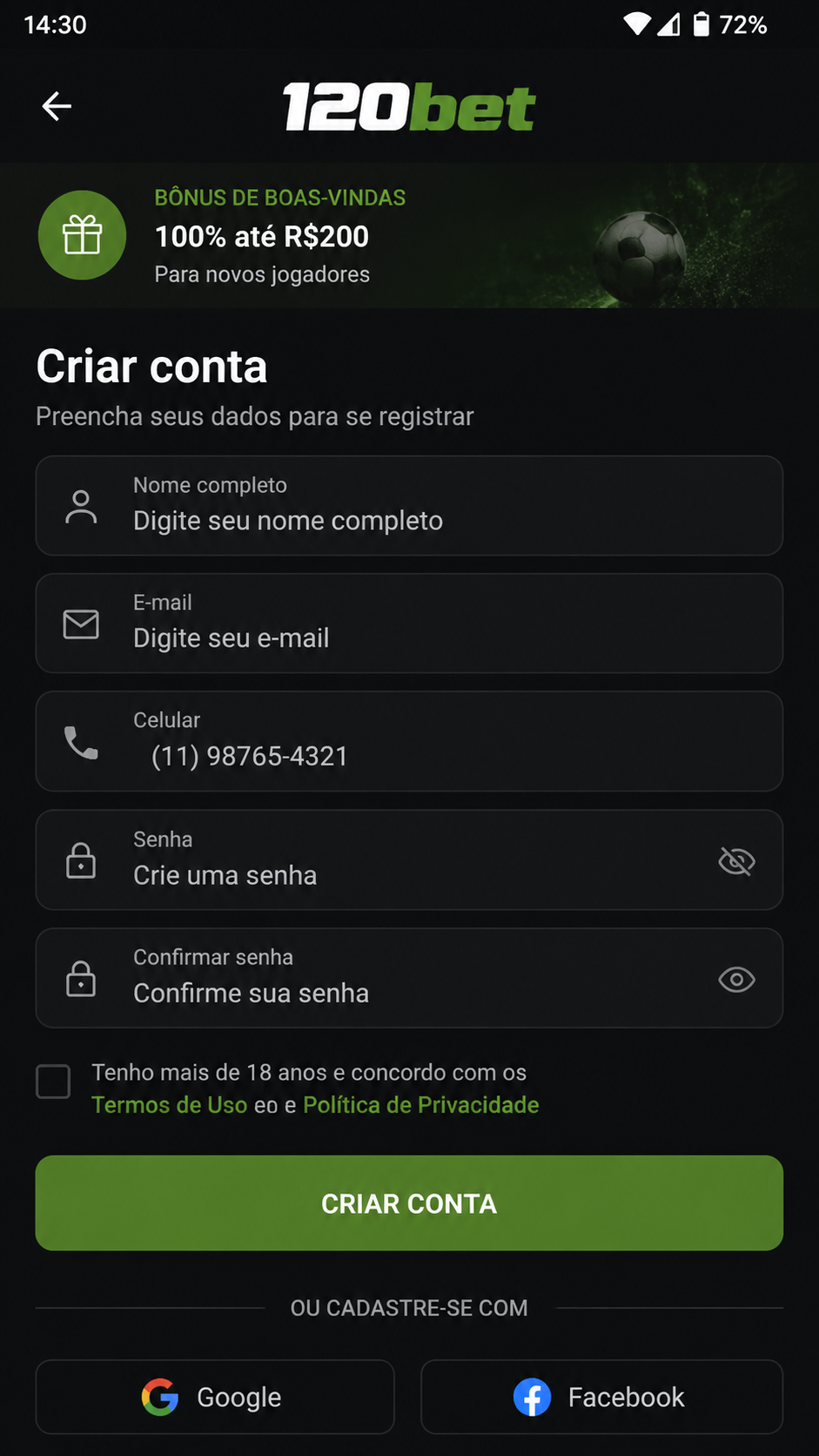 120bet screenshot