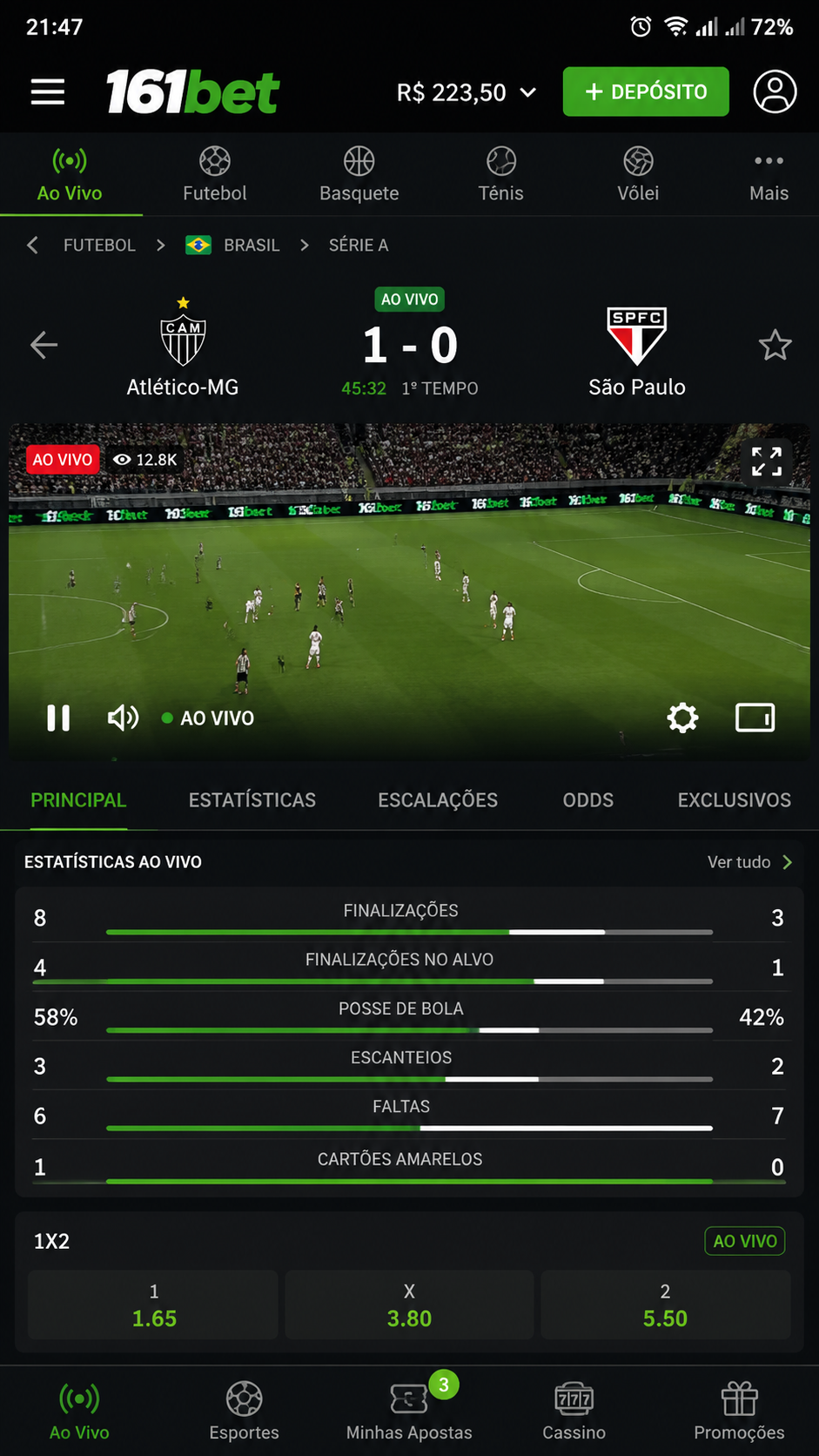 161bet screenshot