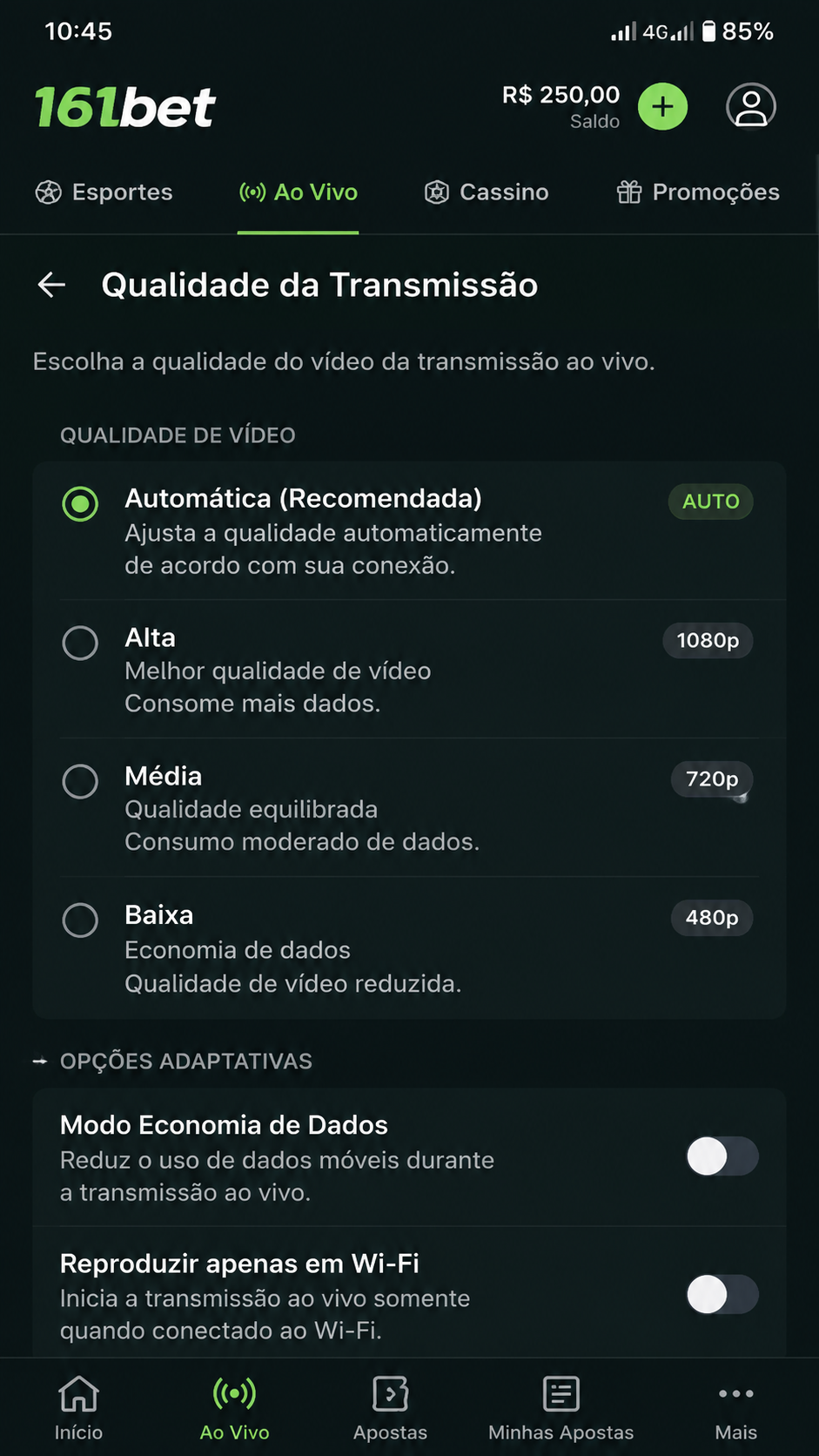 161bet screenshot