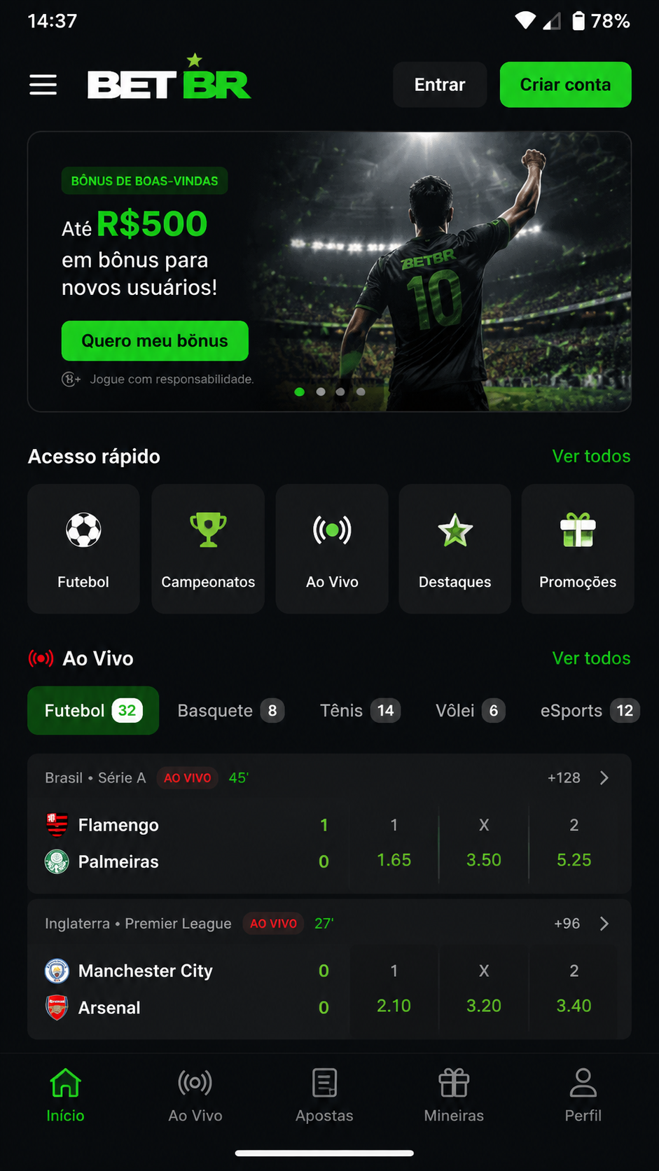 164bet screenshot