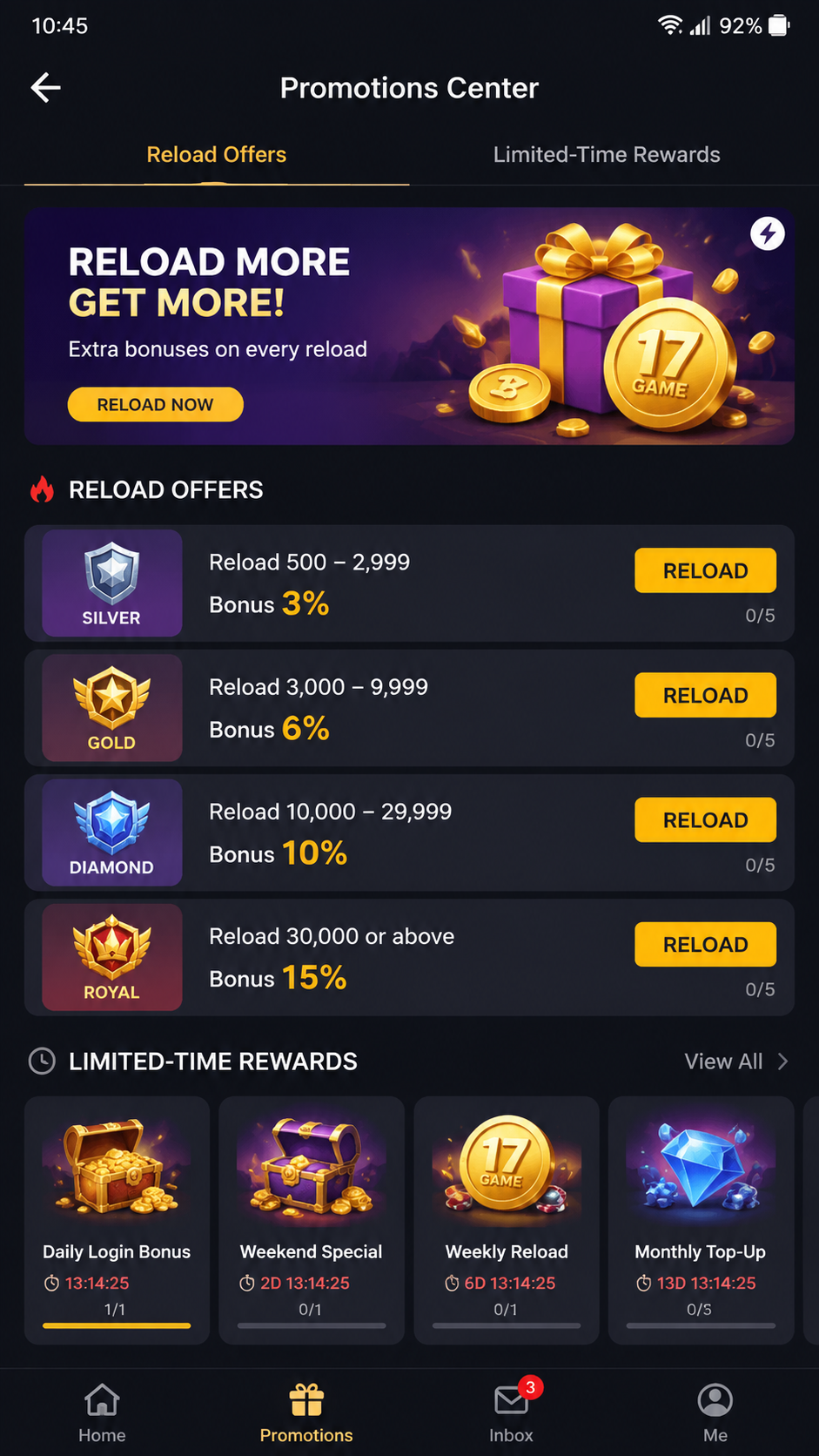 17game screenshot