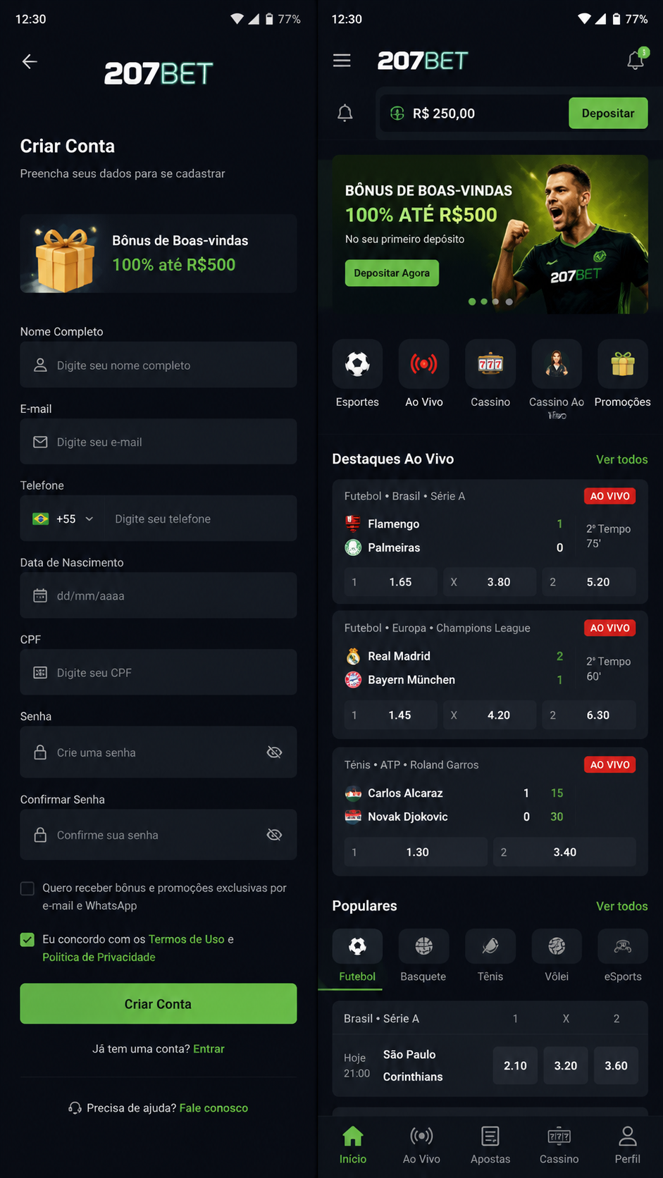 207bet screenshot