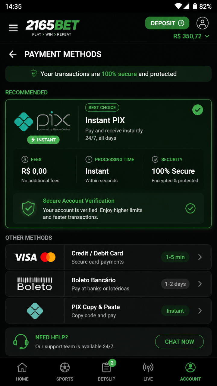 2165bet screenshot