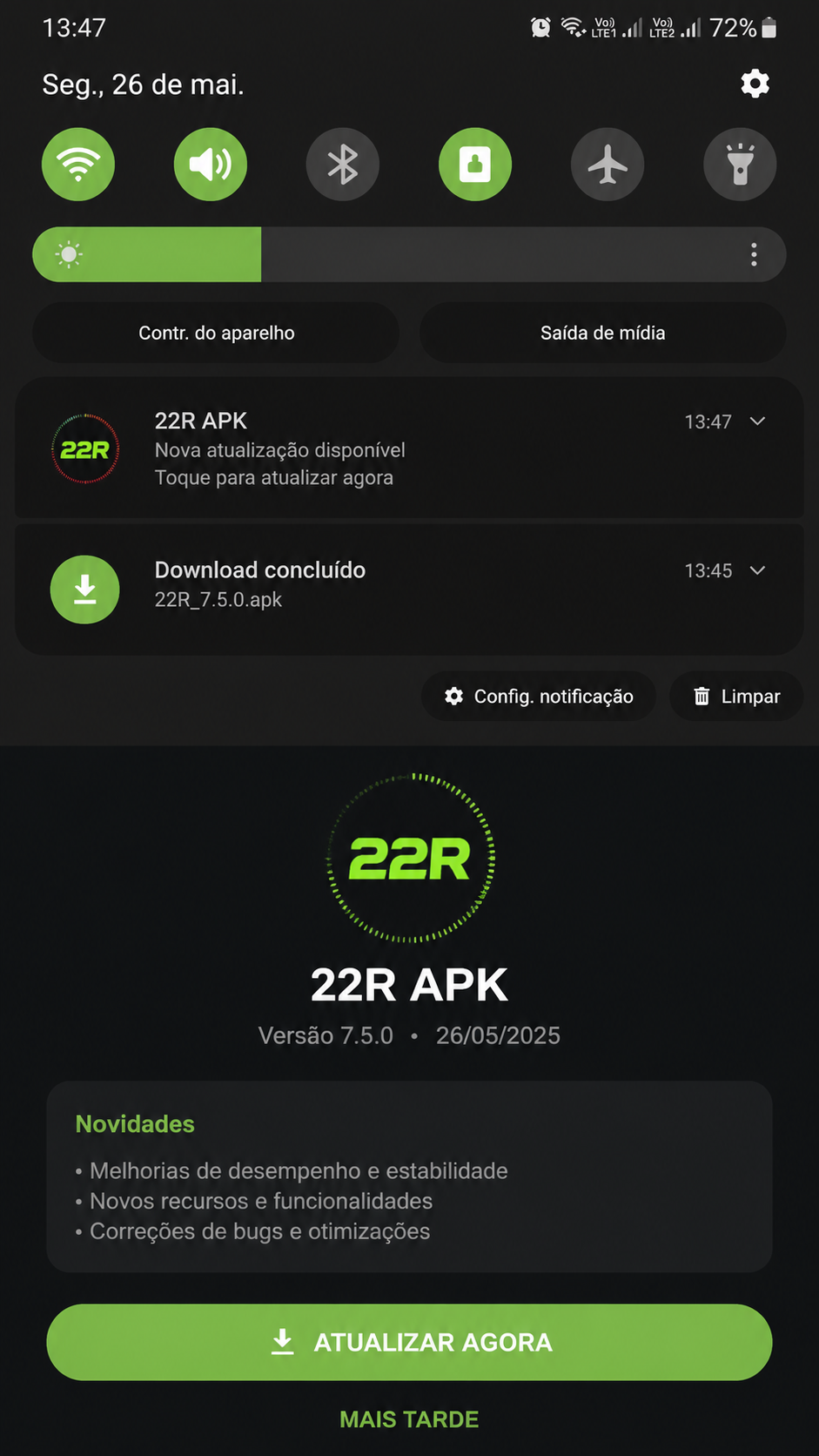 22r screenshot