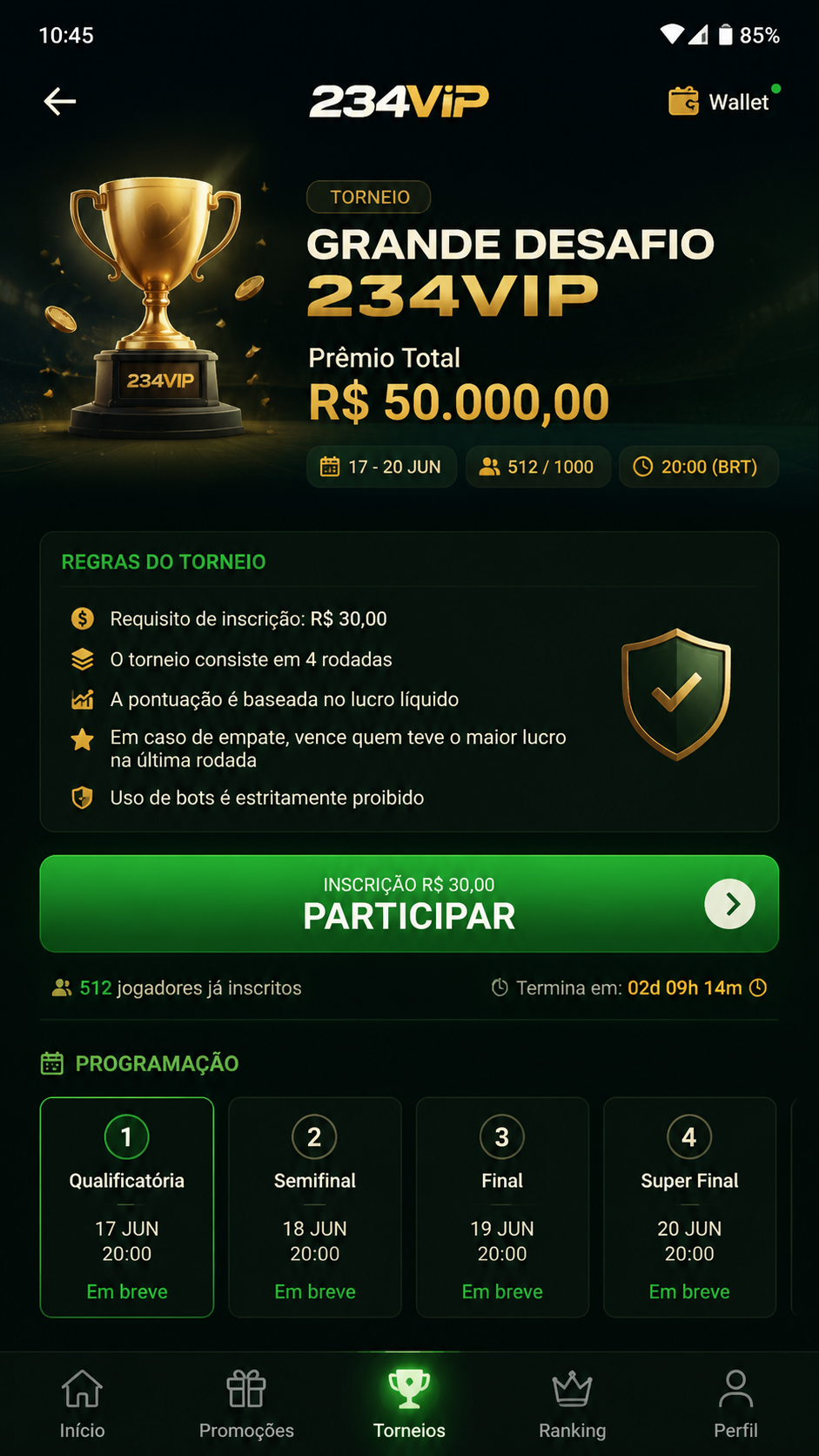 234vip screenshot