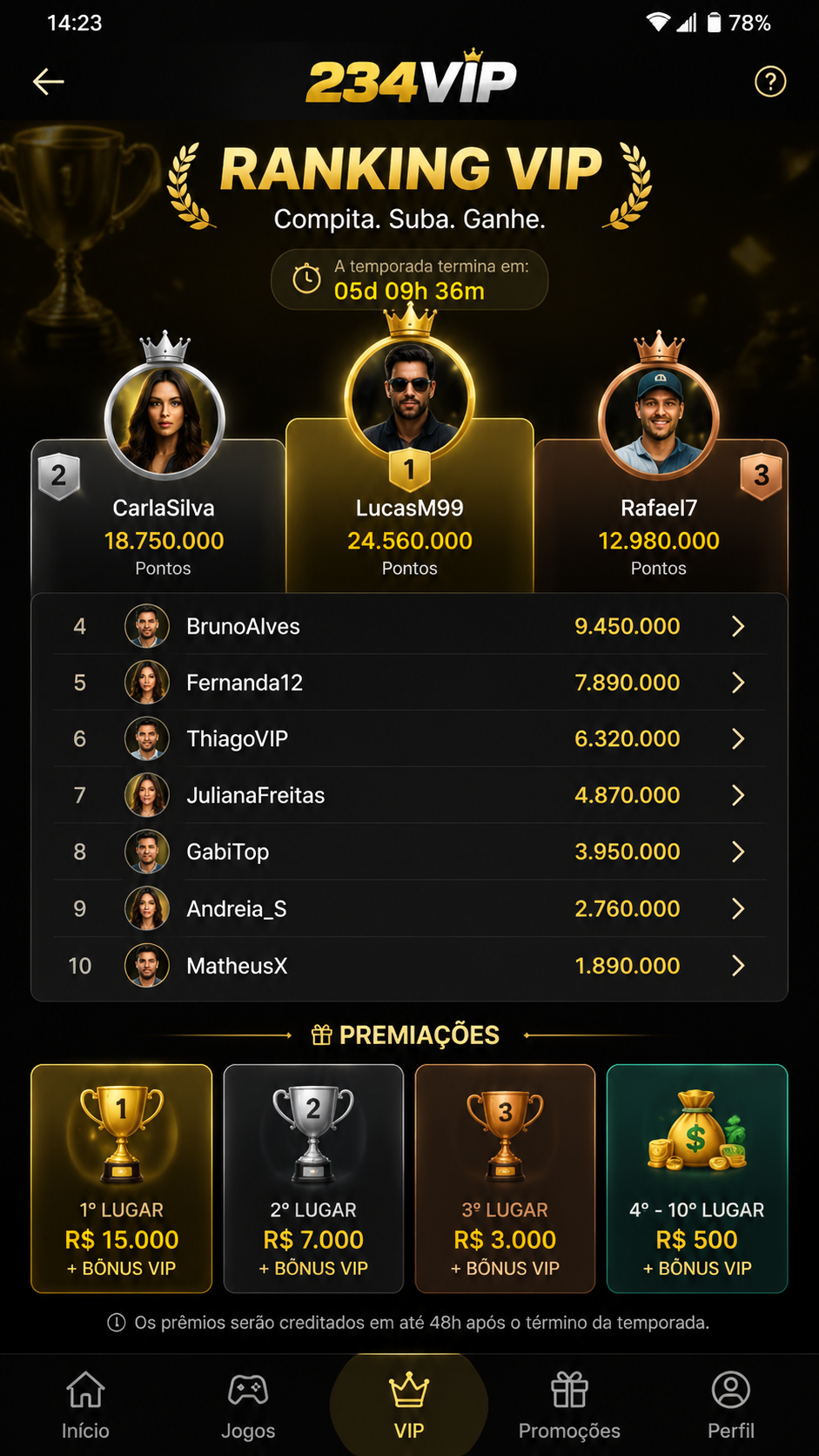 234vip screenshot