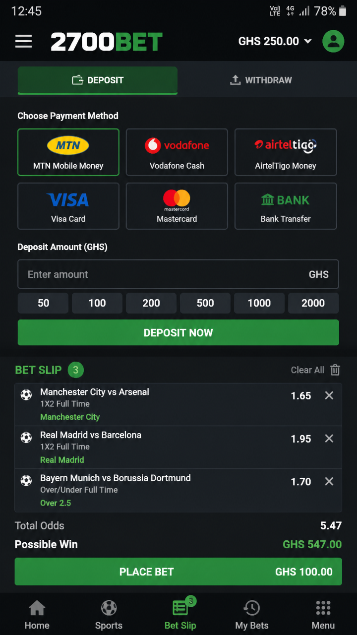 2700bet screenshot
