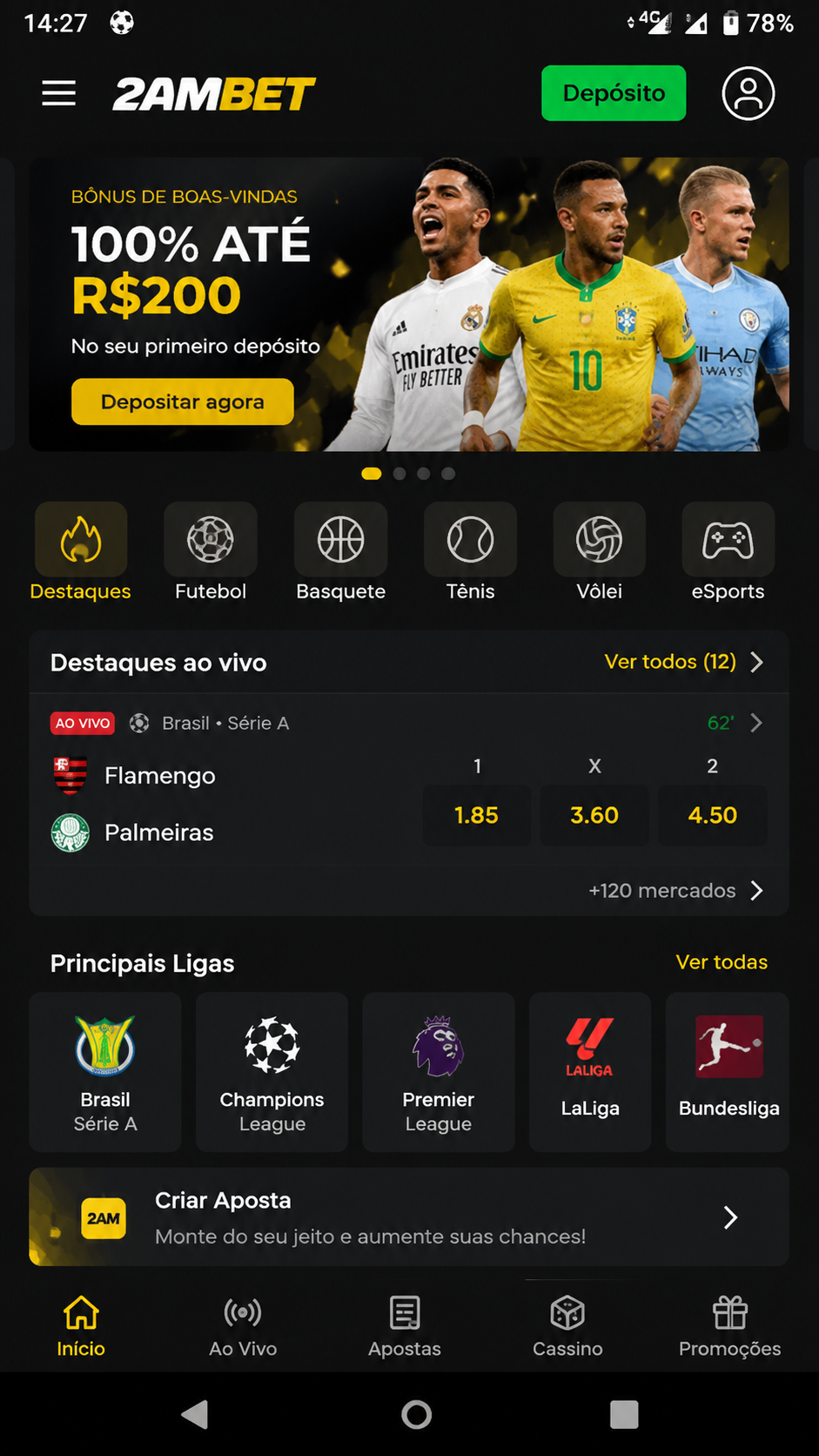 2ambet screenshot