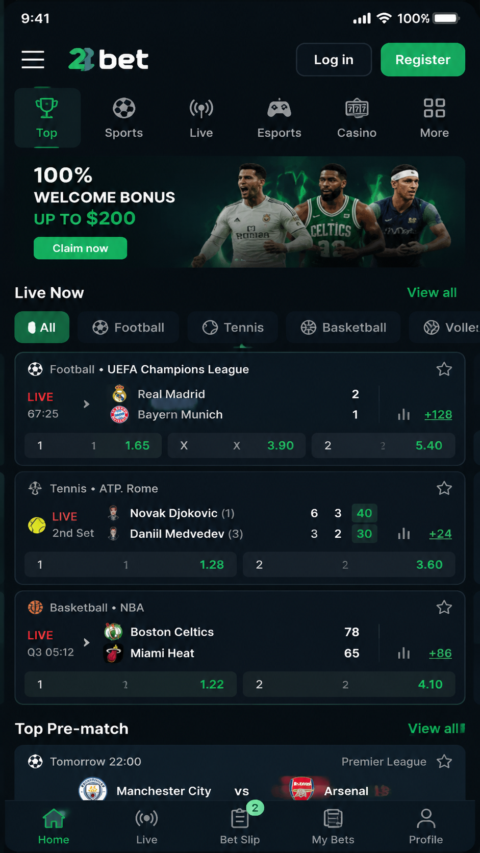 2lbet screenshot
