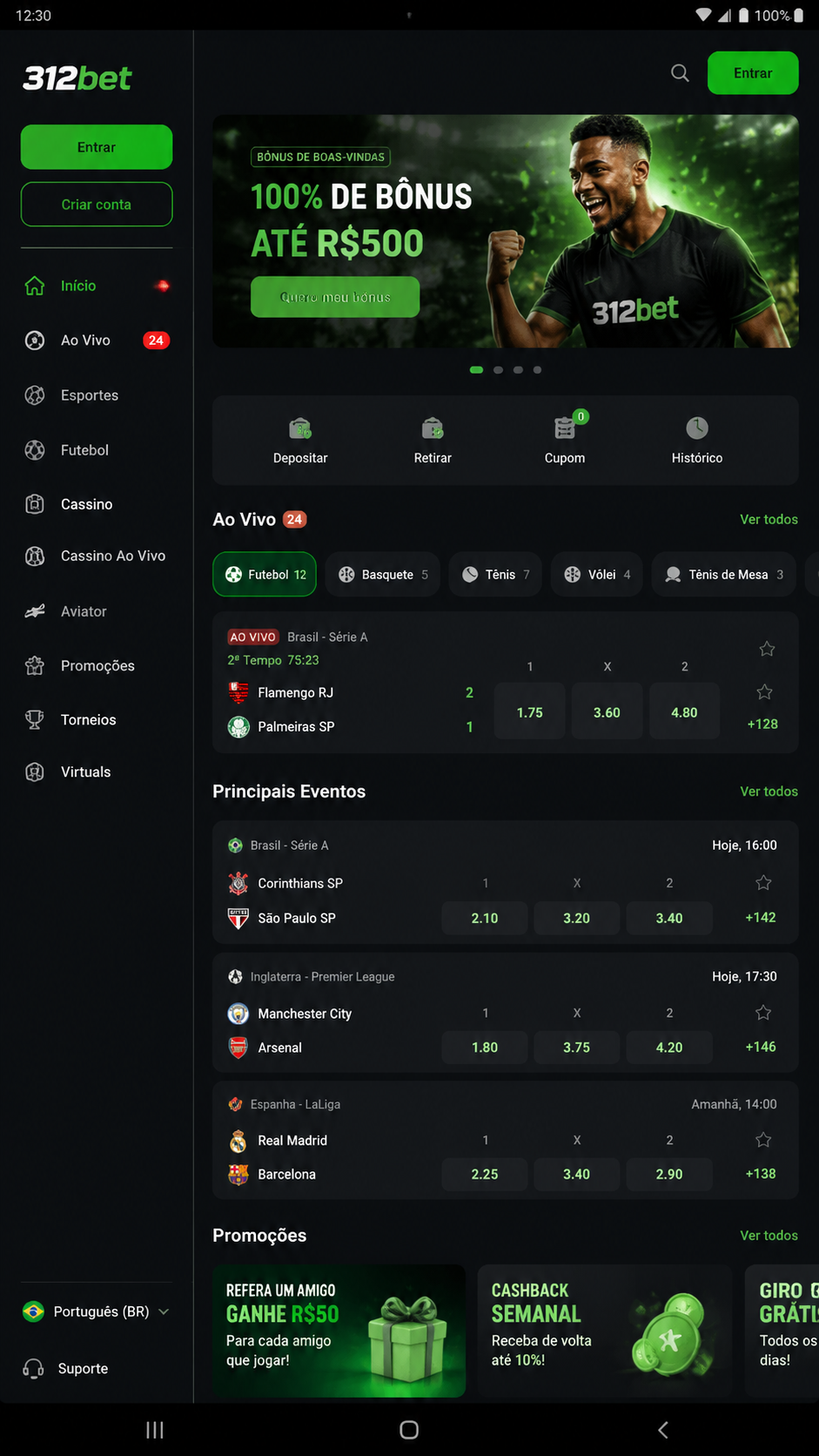 312bet screenshot