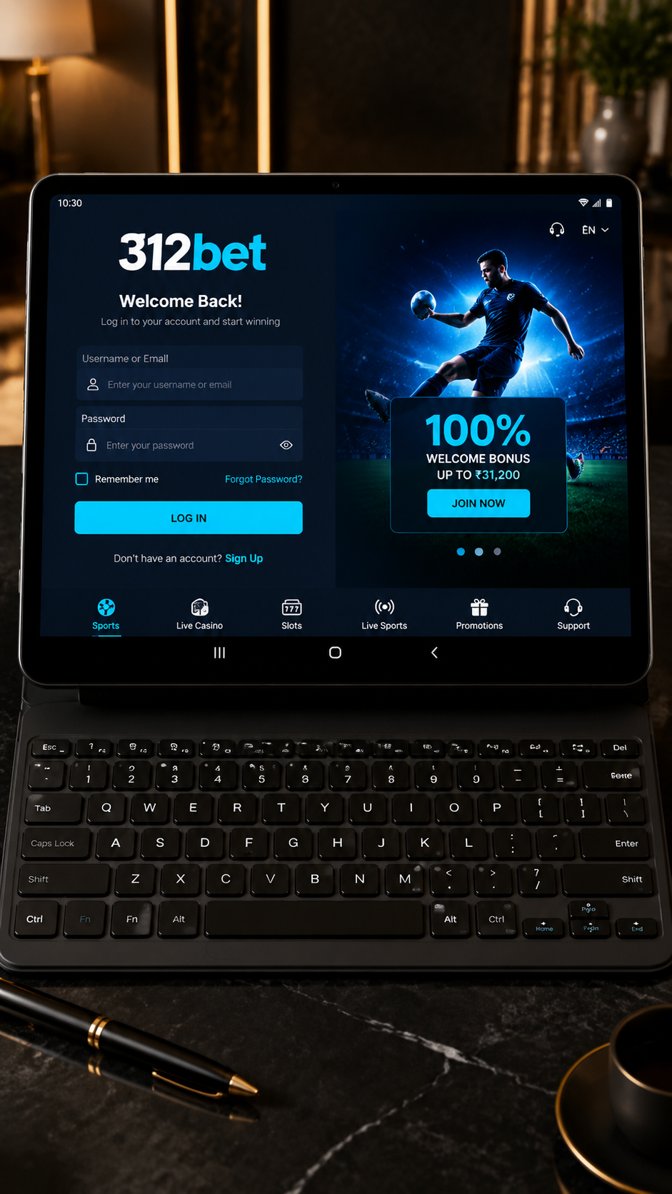312bet screenshot