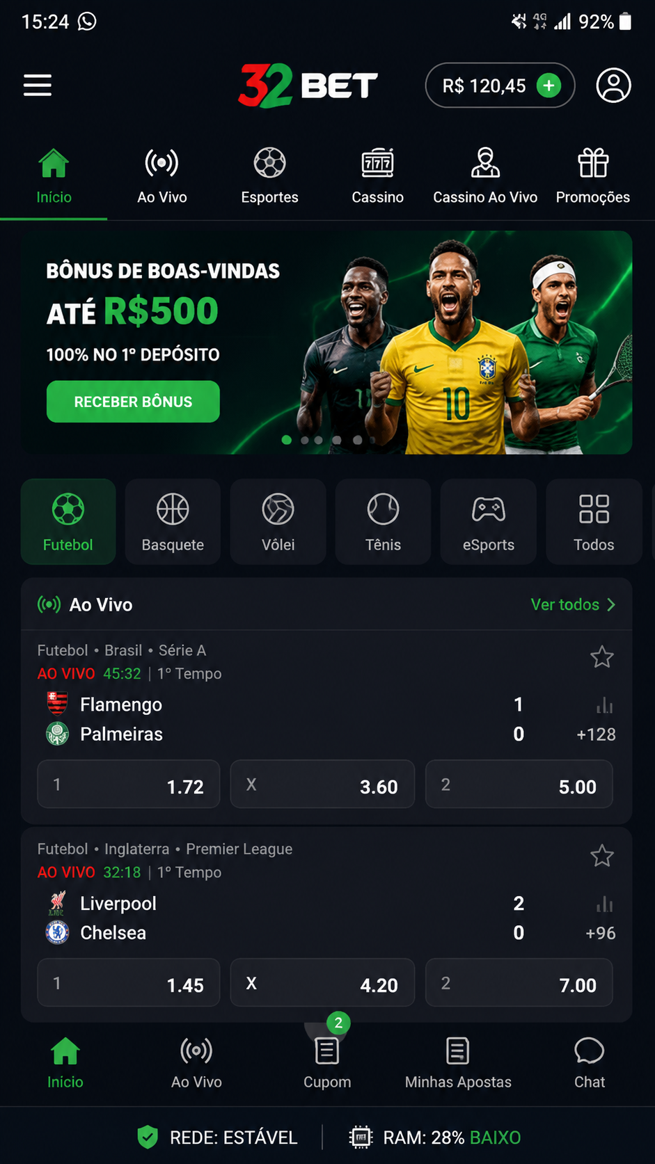 32bet screenshot