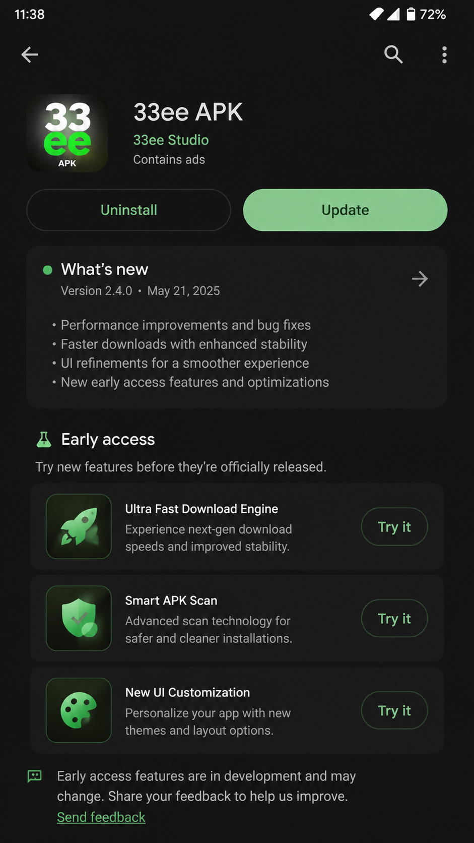 33ee screenshot