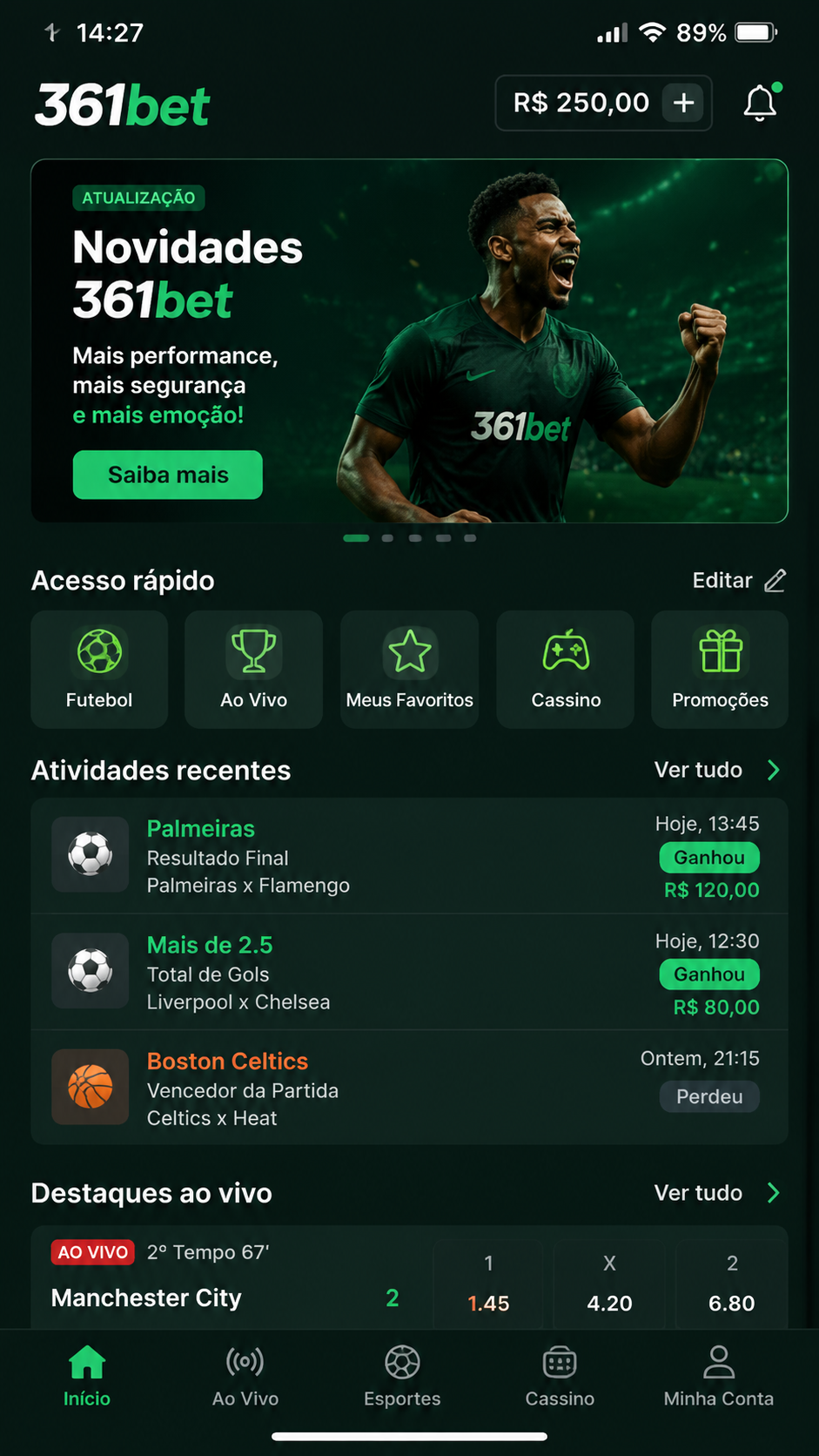 361bet screenshot