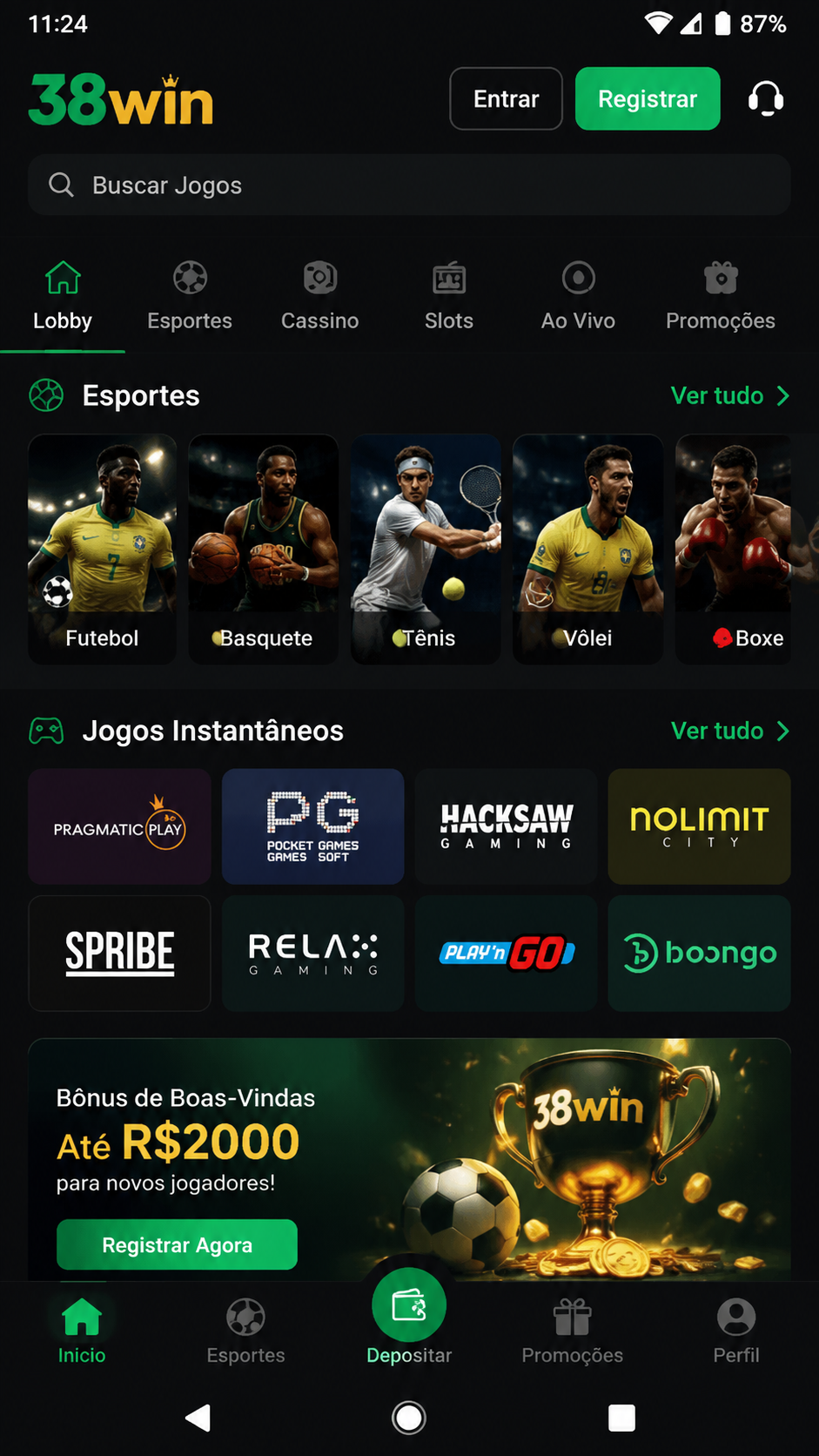 38win screenshot