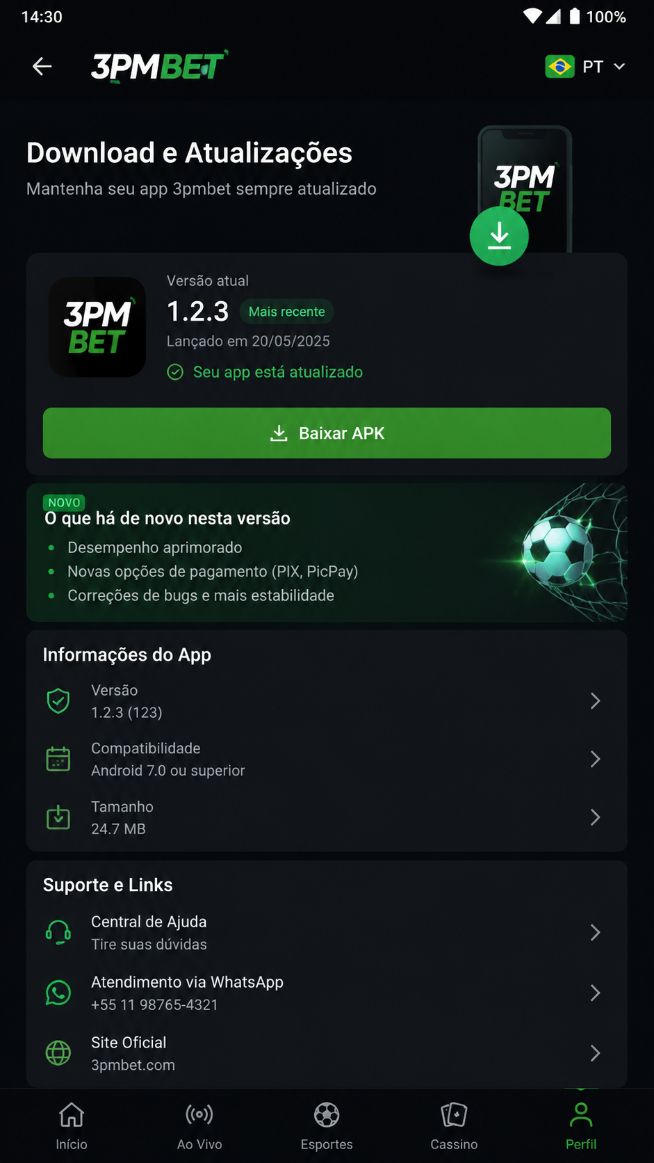 3pmbet screenshot