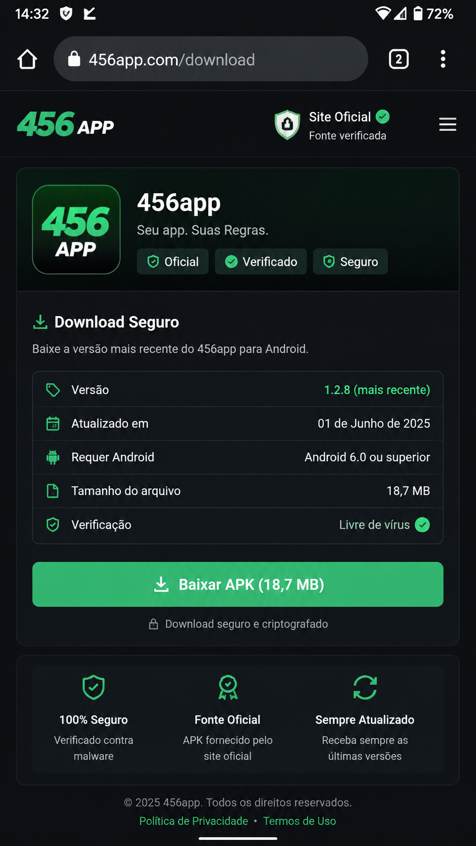 456app screenshot