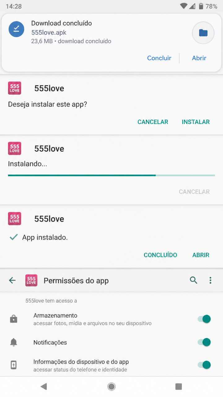 555love screenshot