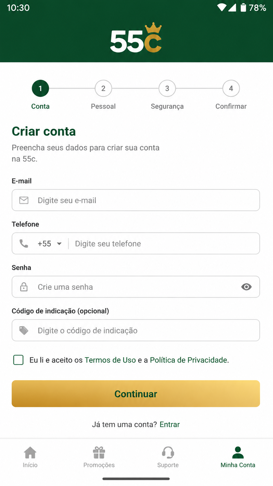 55c screenshot