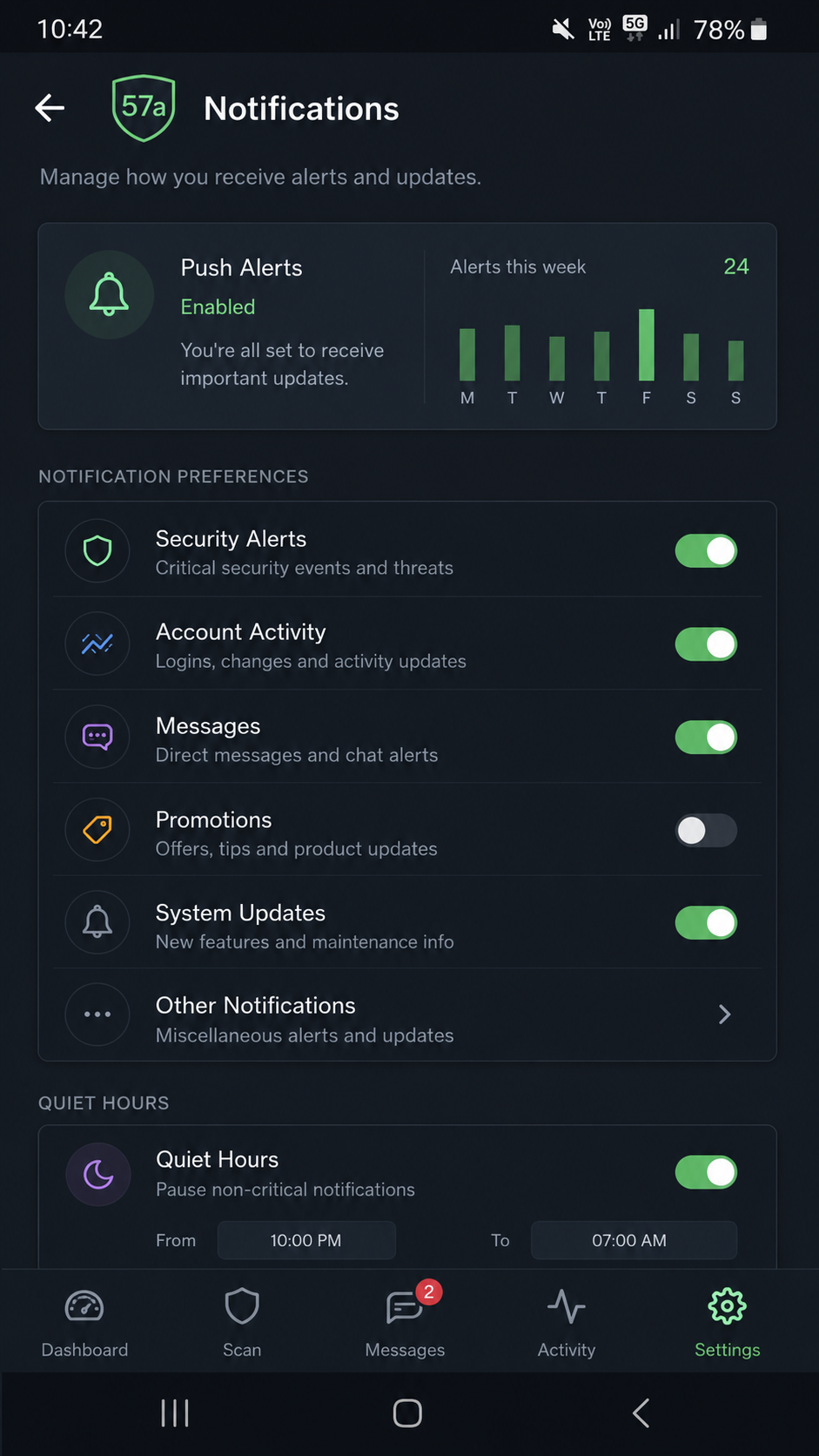 57a screenshot