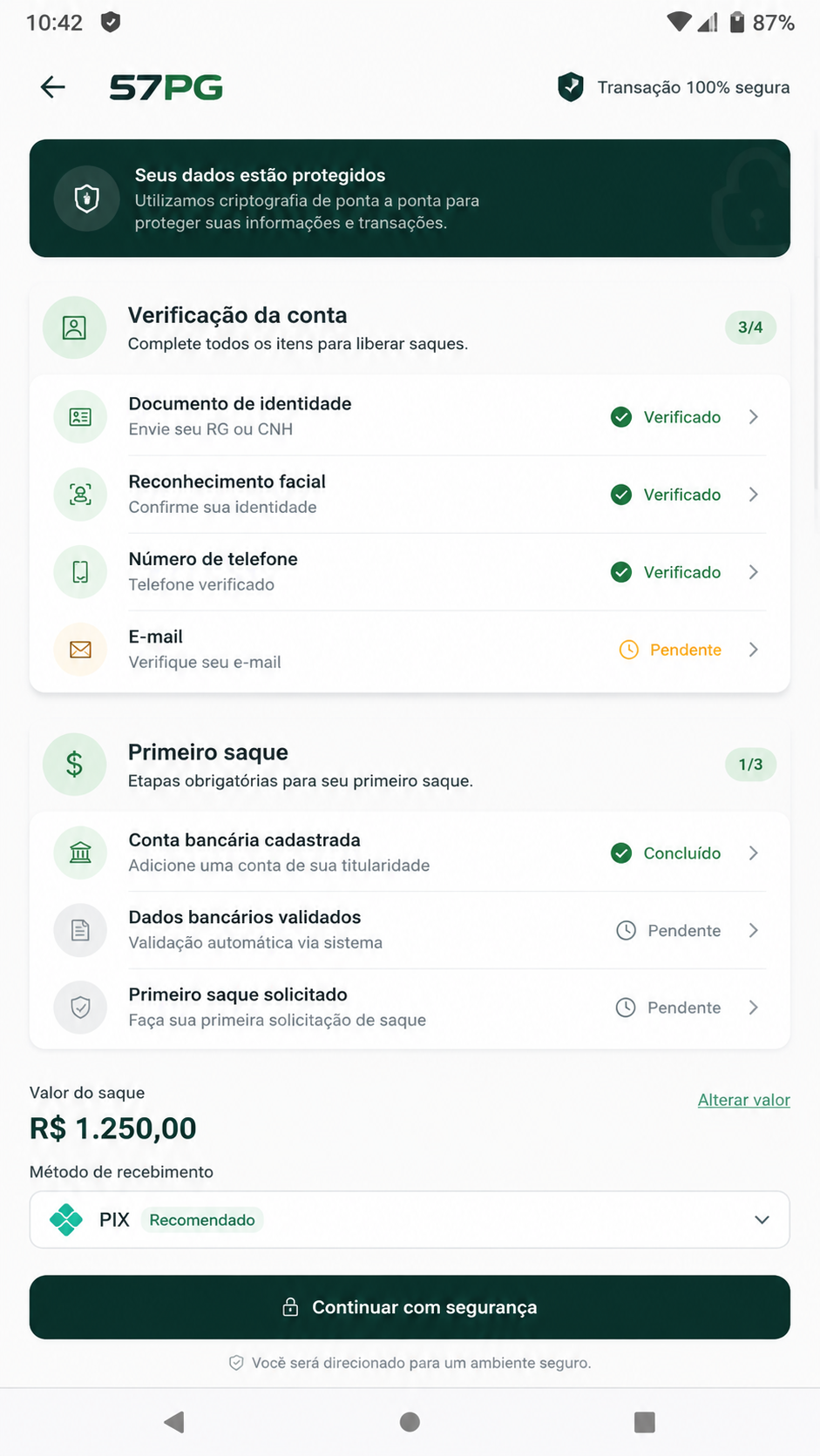 57pg screenshot