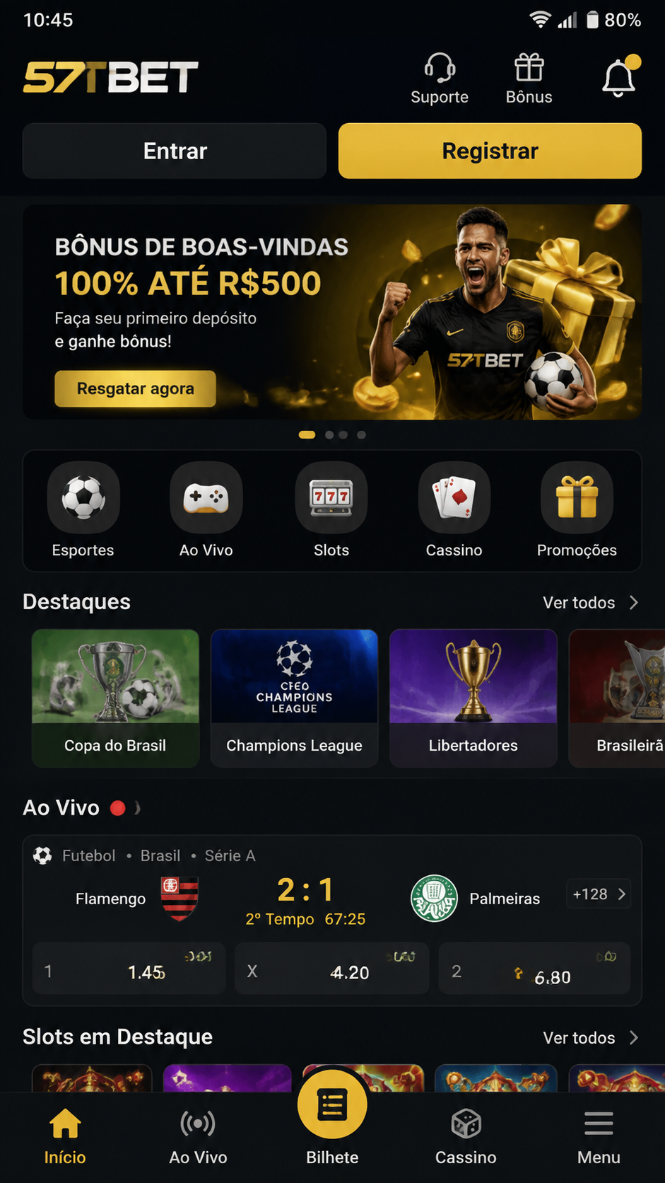 57tbet screenshot