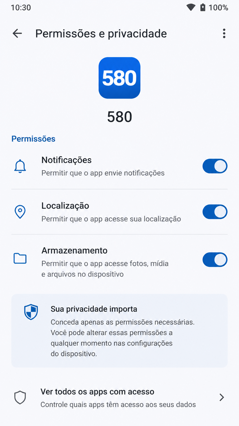 580 screenshot