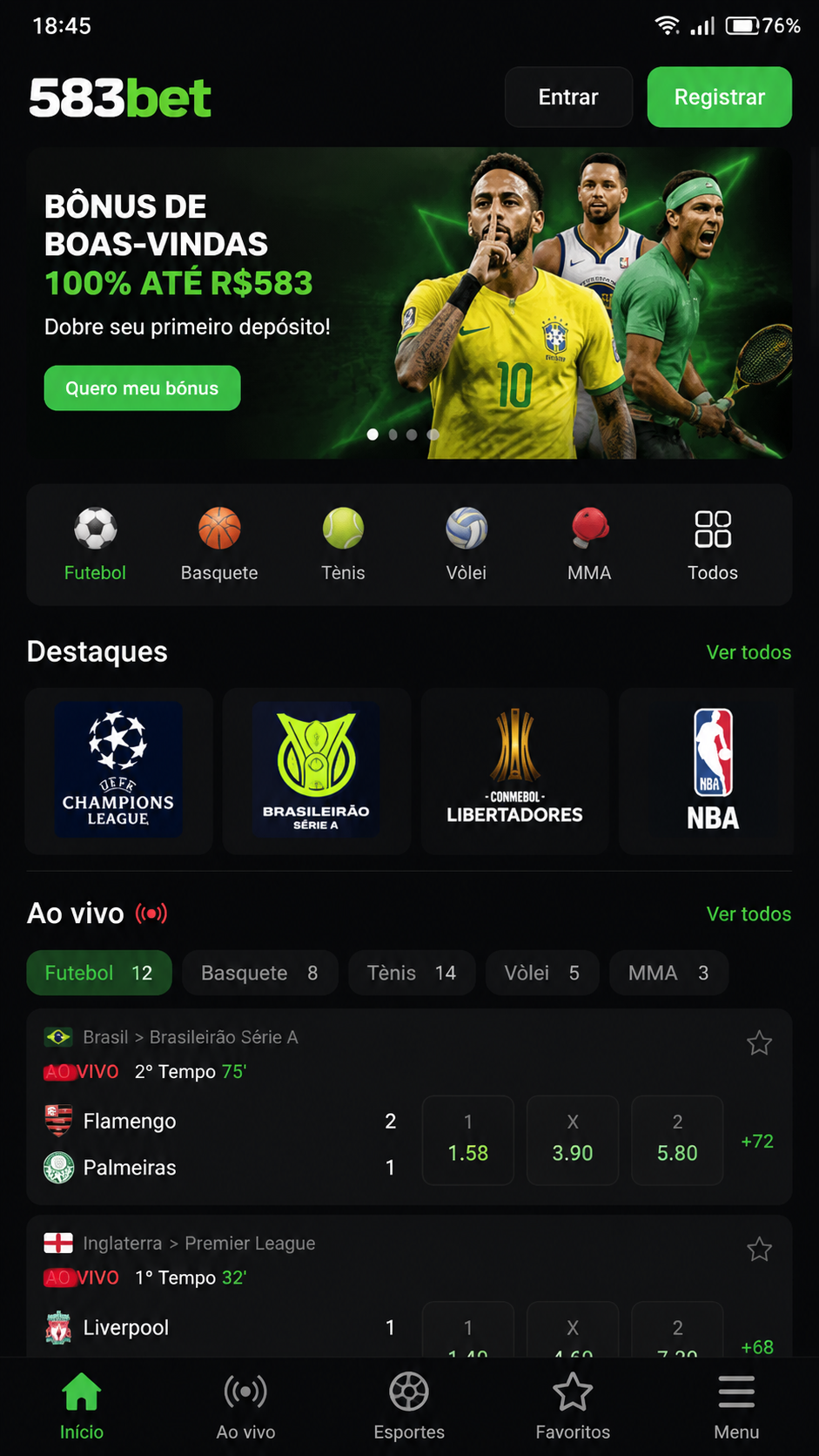 583bet screenshot