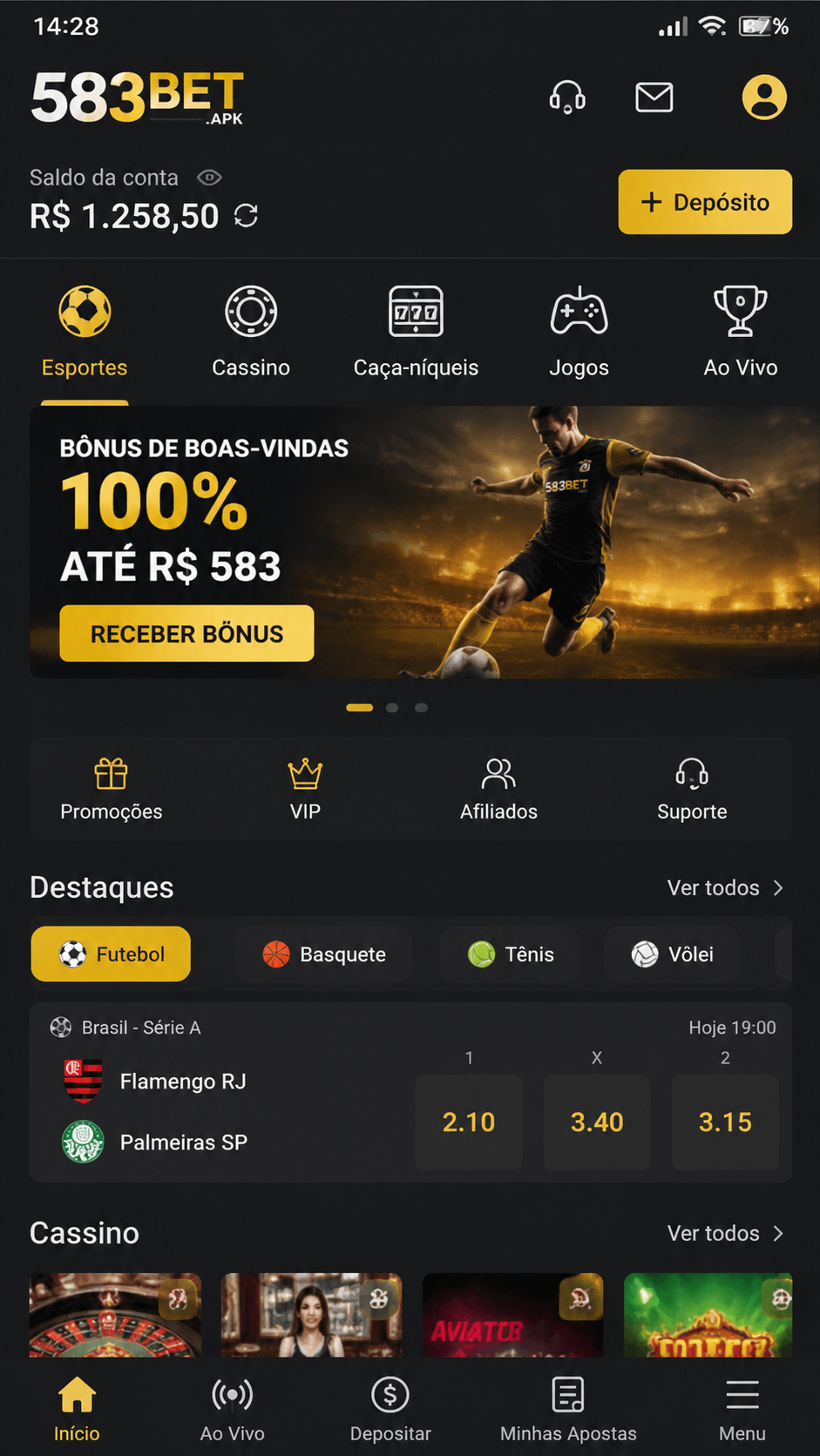 583bet screenshot