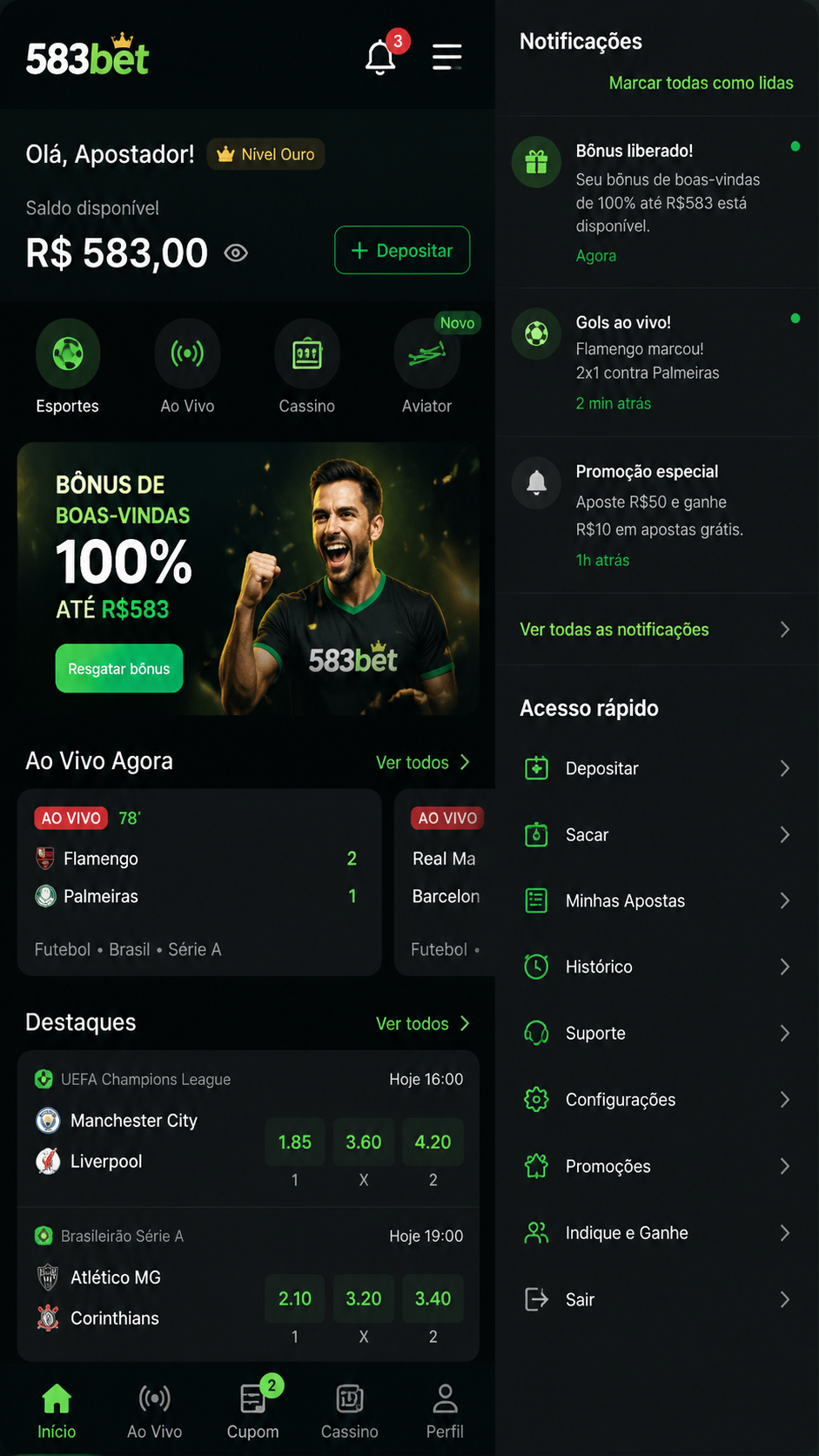 583bet screenshot