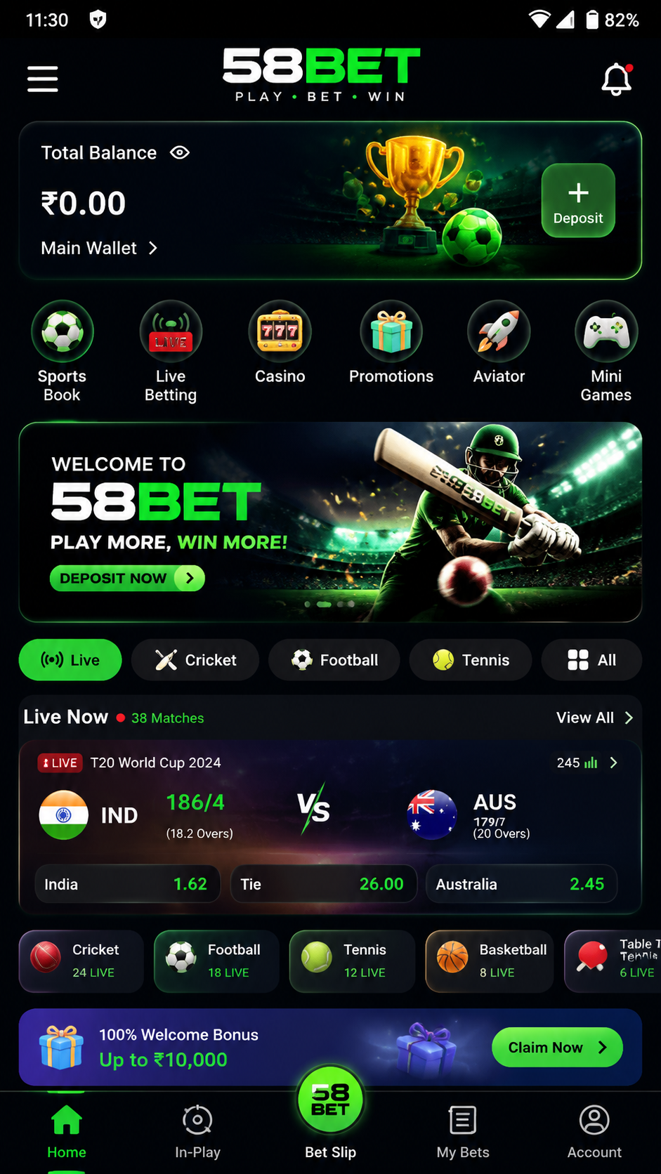 58bet screenshot