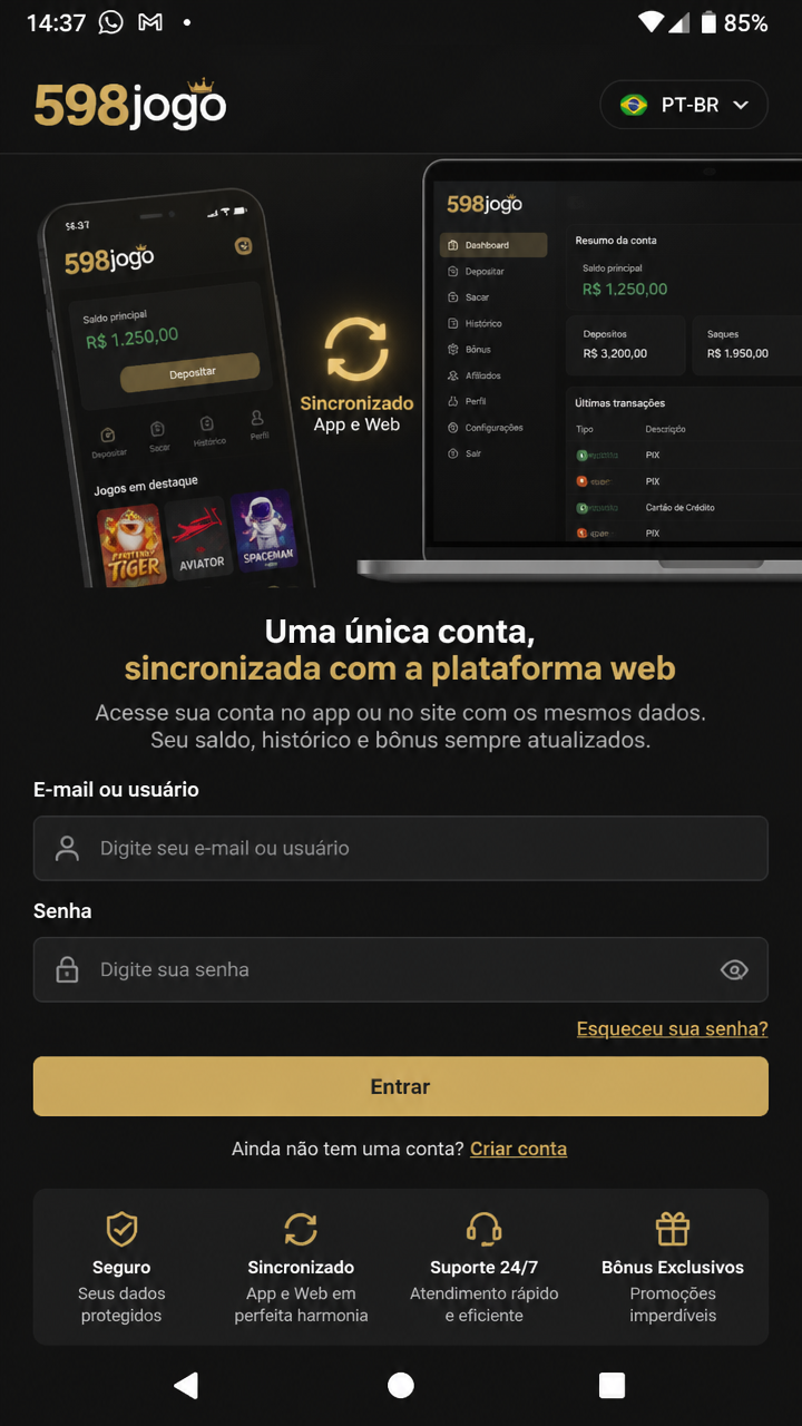 598jogo screenshot