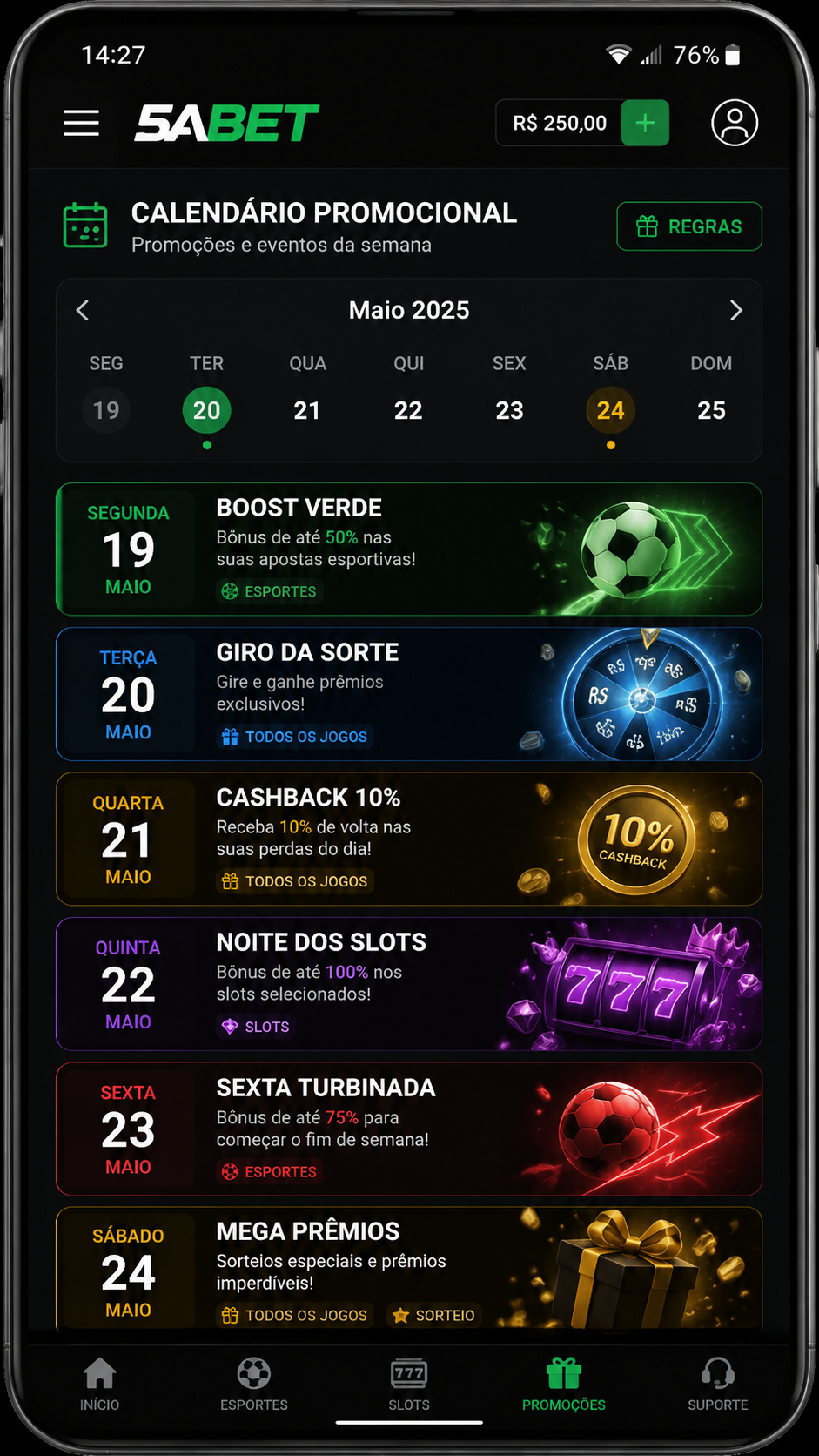 5abet screenshot
