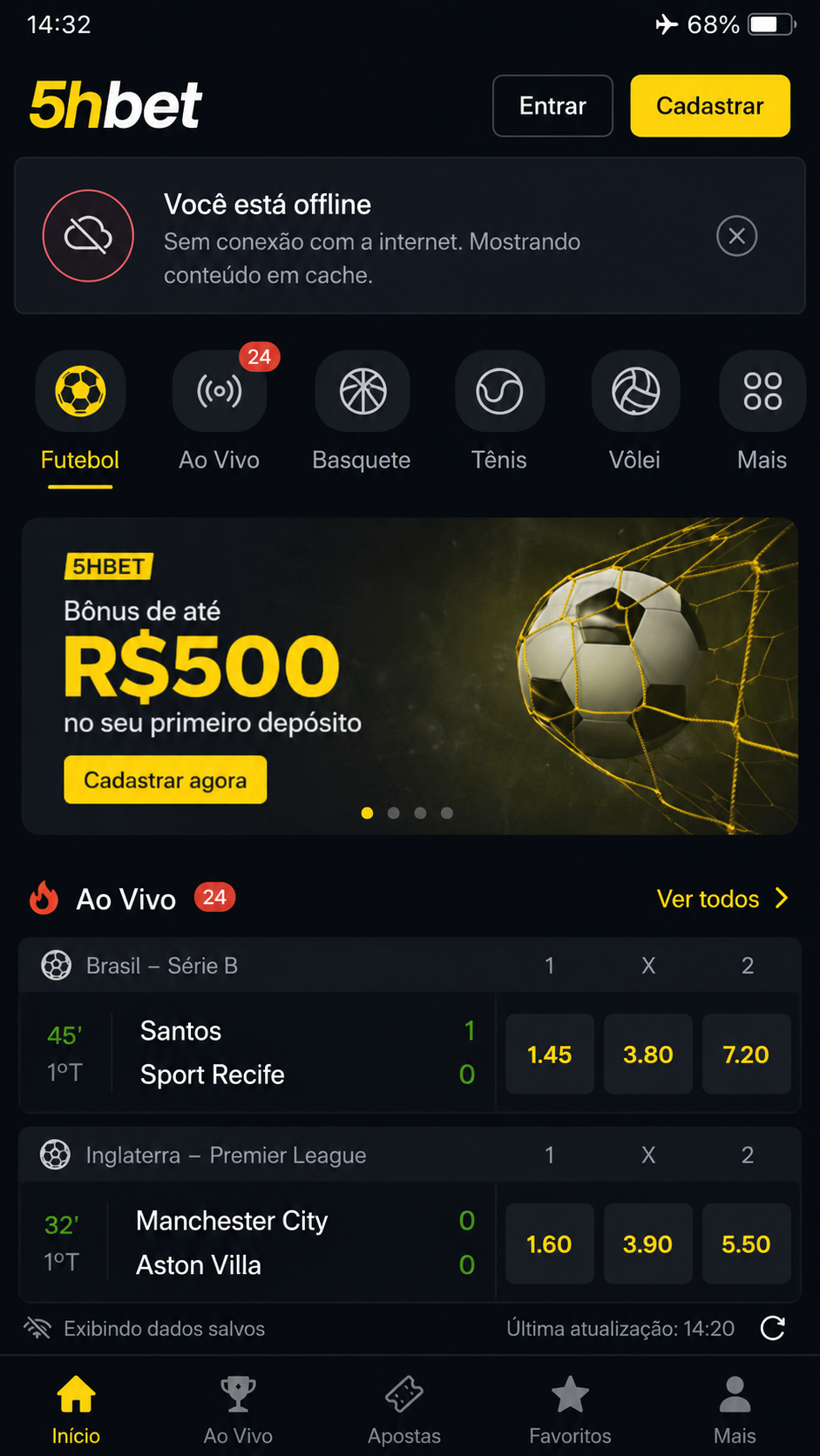 5hbet screenshot