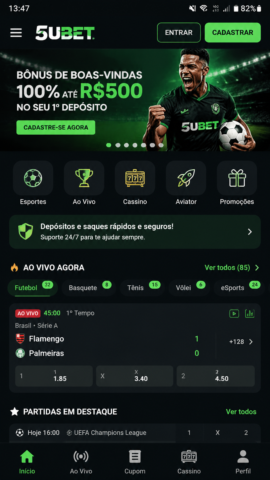 5ubet screenshot