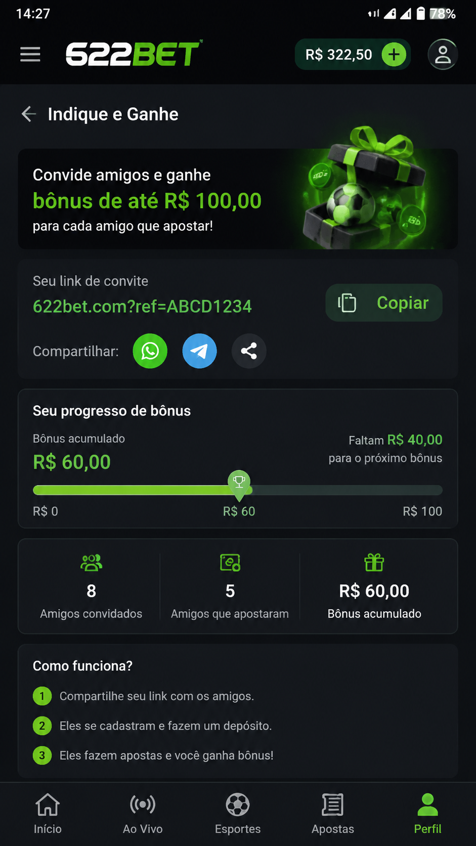 622bet screenshot