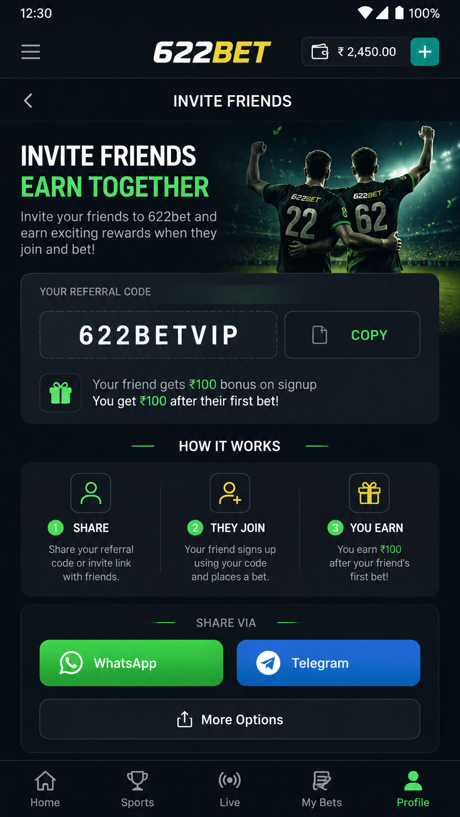 622bet screenshot