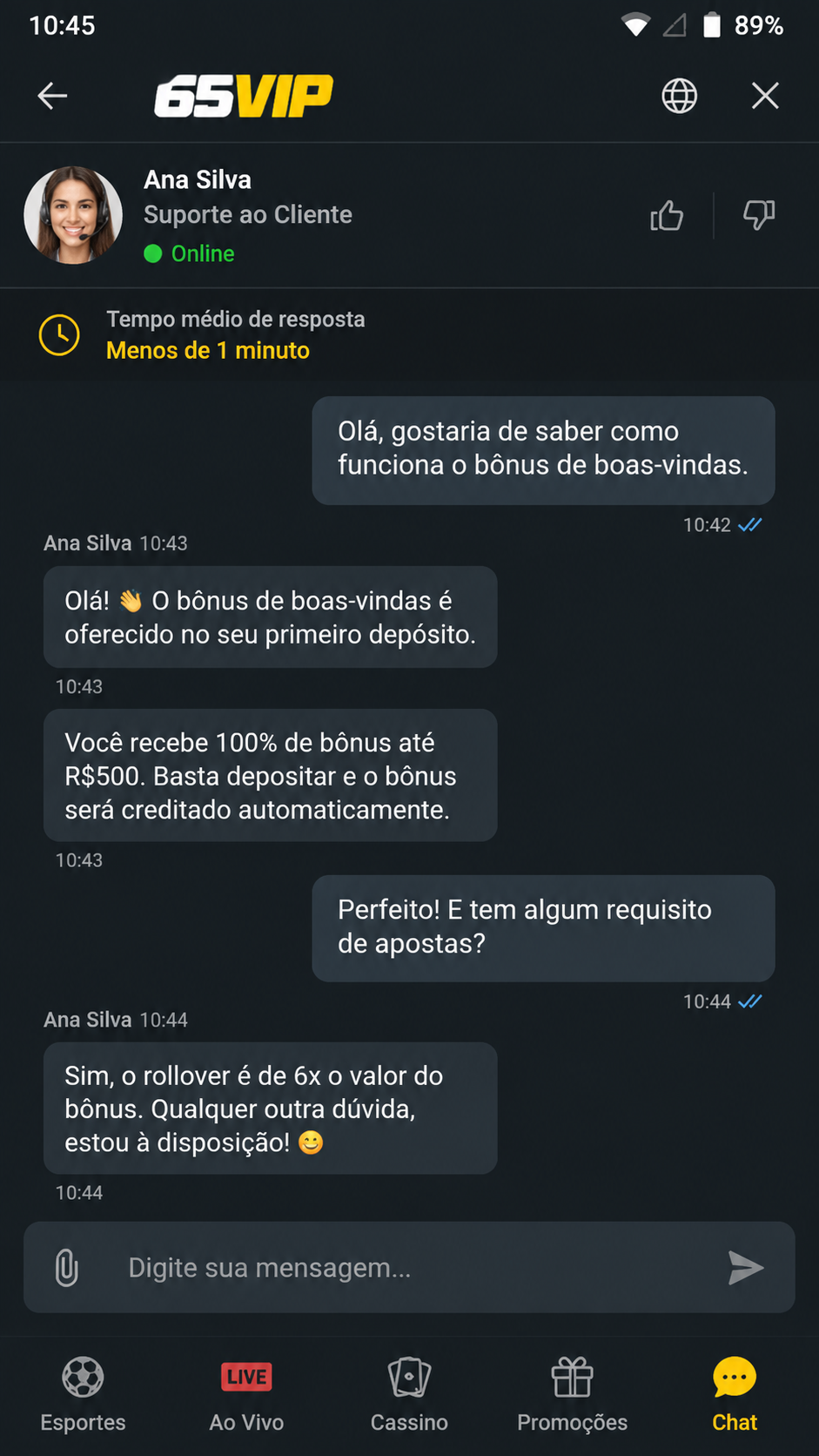 65vip screenshot