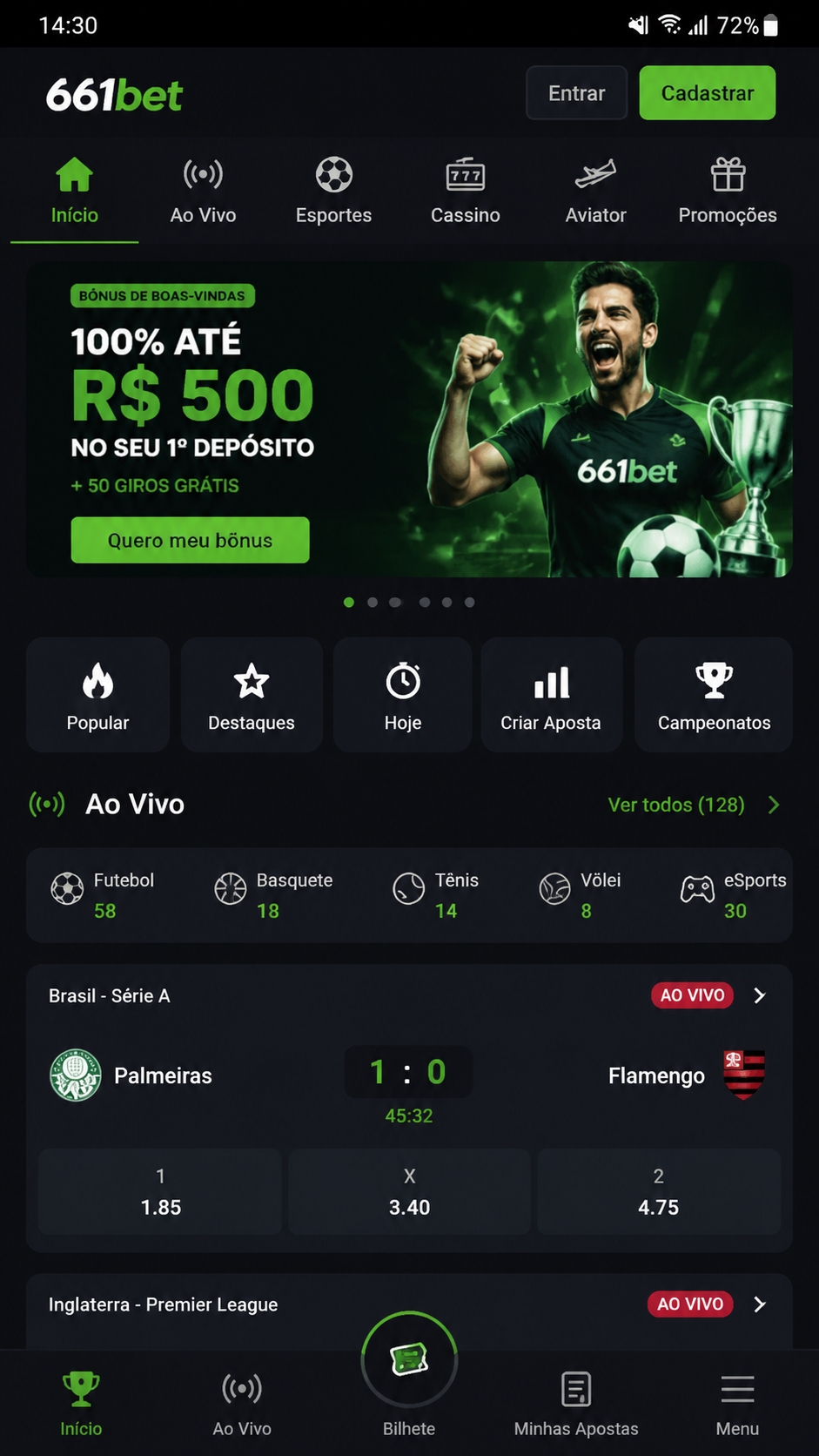 661bet screenshot