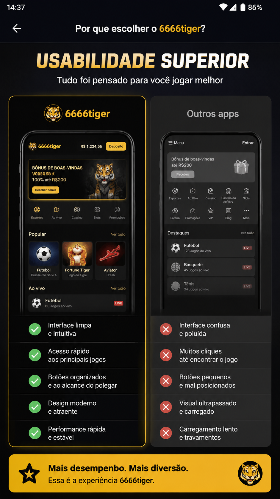6666tiger screenshot