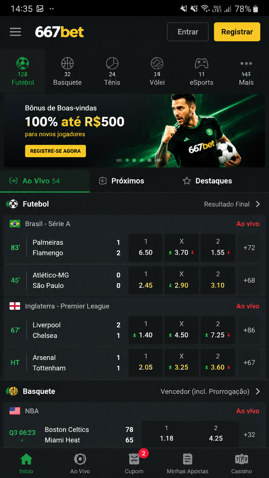 667bet screenshot