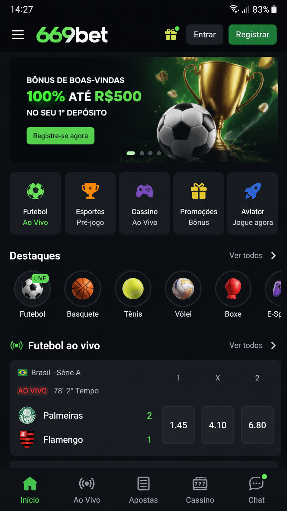 669bet screenshot