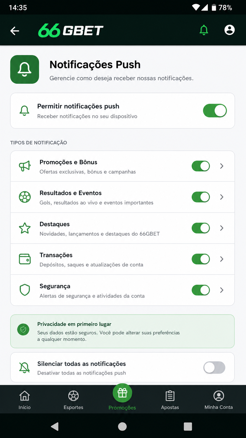 66gbet screenshot