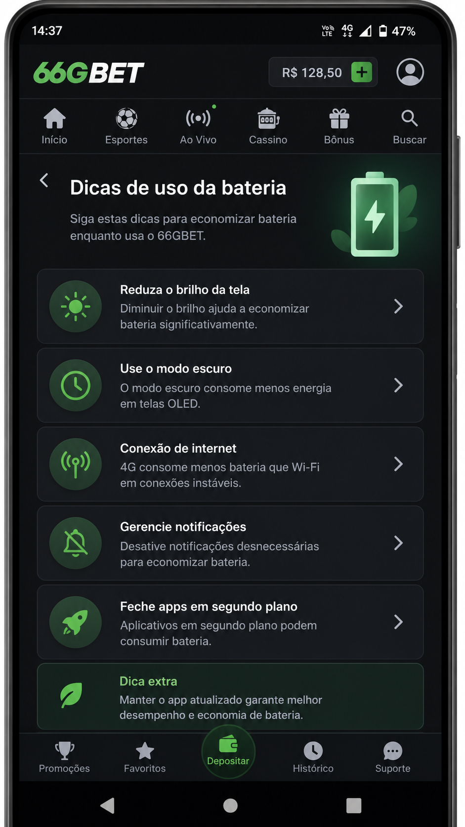 66gbet screenshot