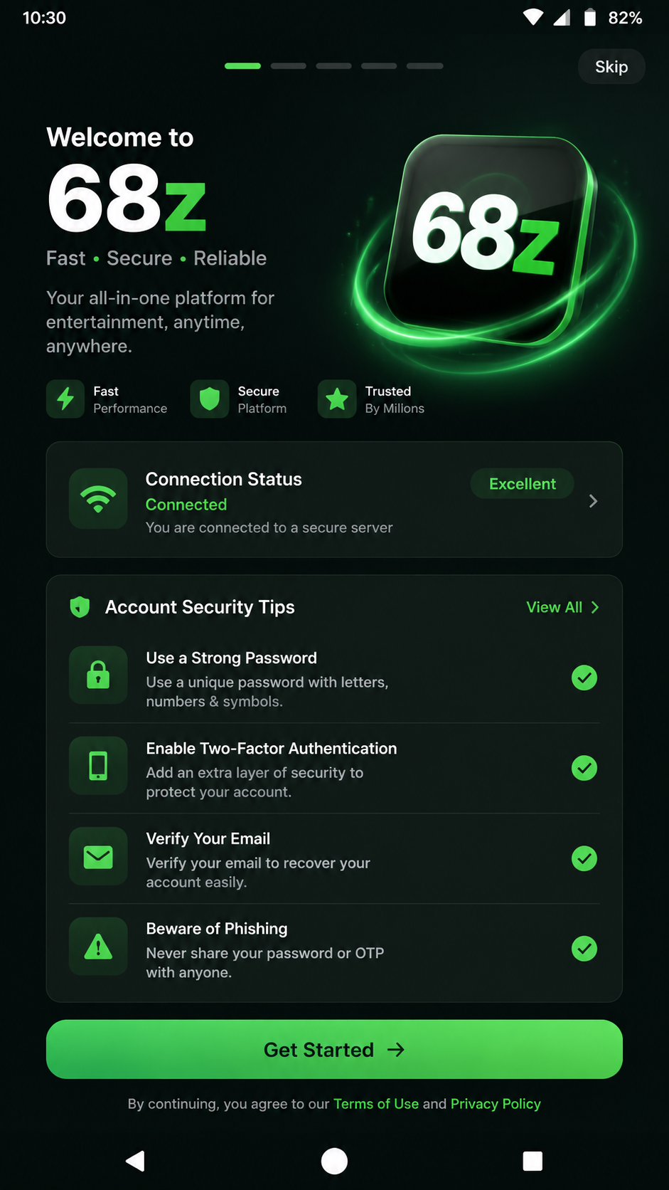 68z screenshot
