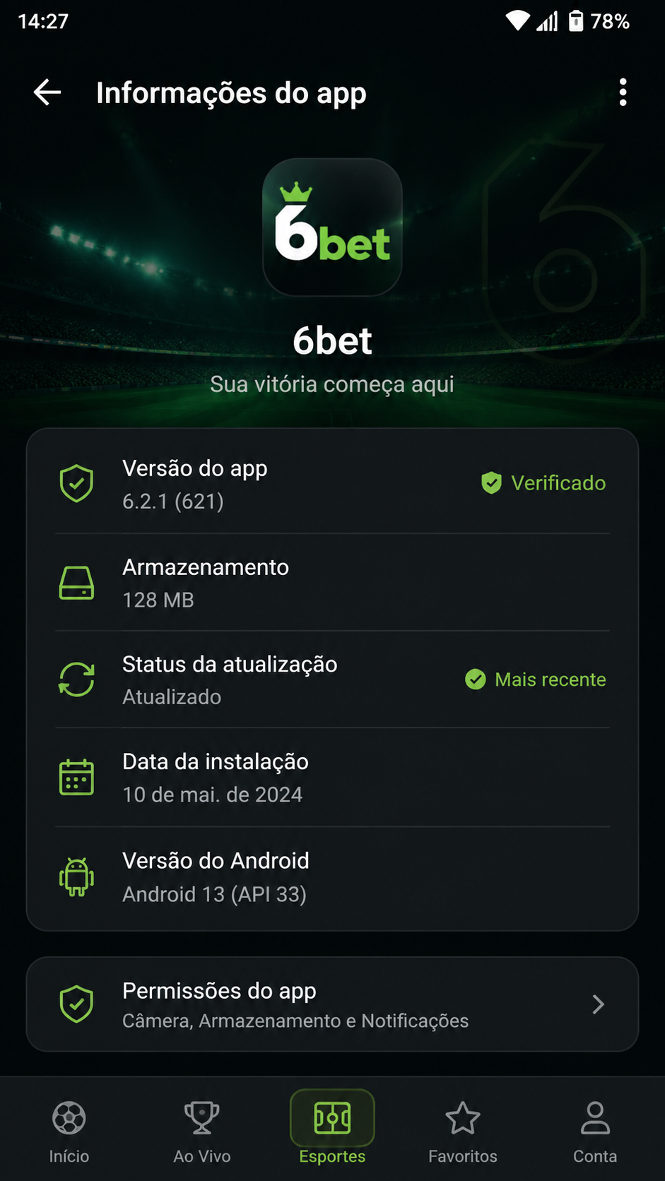 6bet screenshot