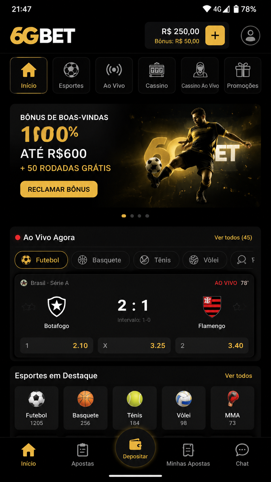 6gbet screenshot
