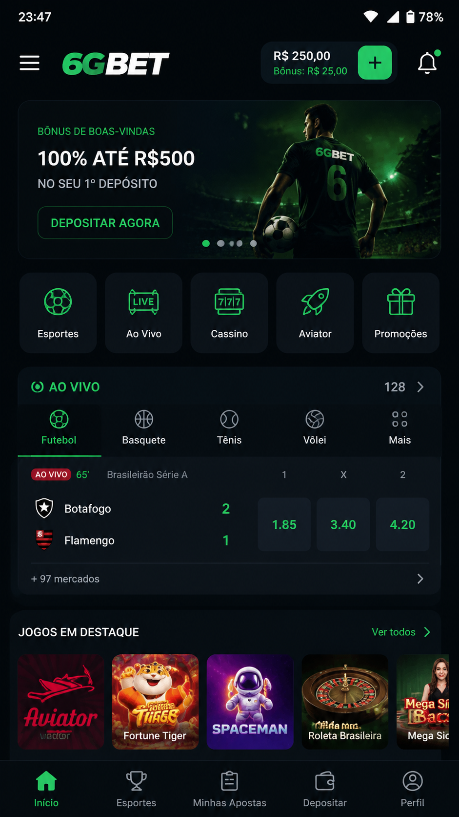 6gbet screenshot