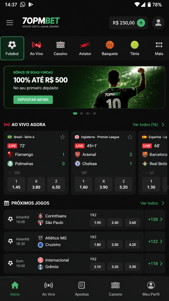 70pmbet screenshot