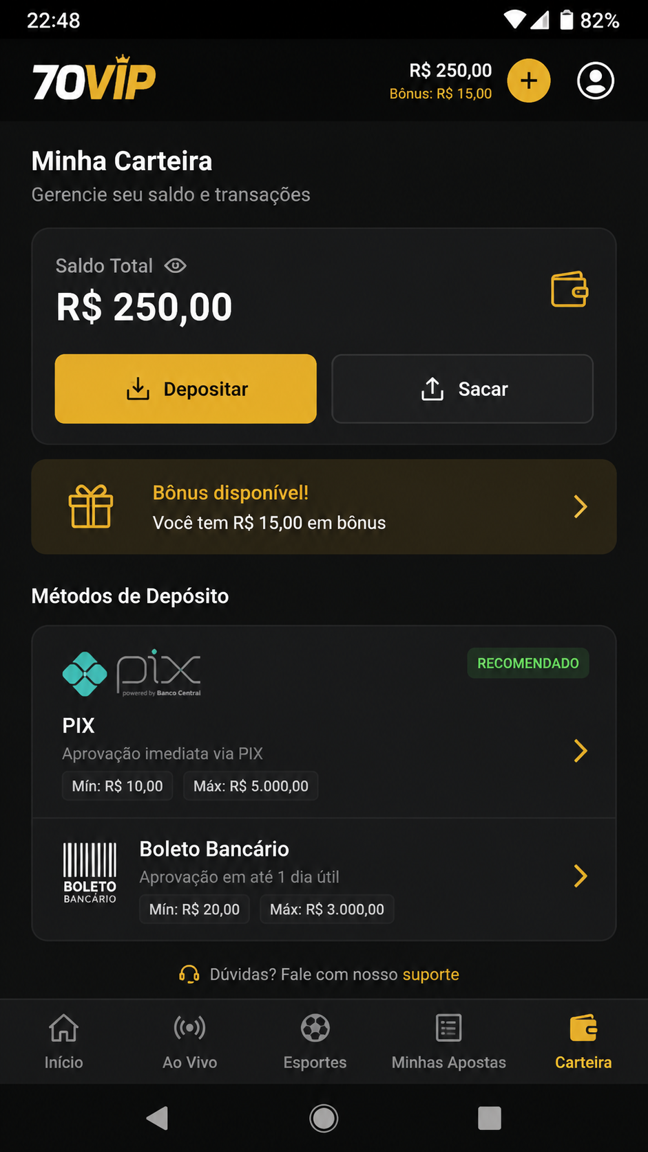 70vip screenshot